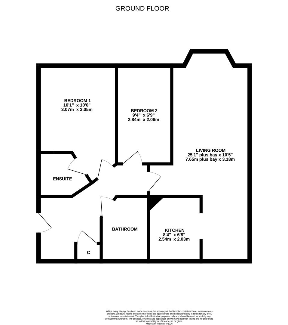 16, Chandlers Court, Hull floorplan