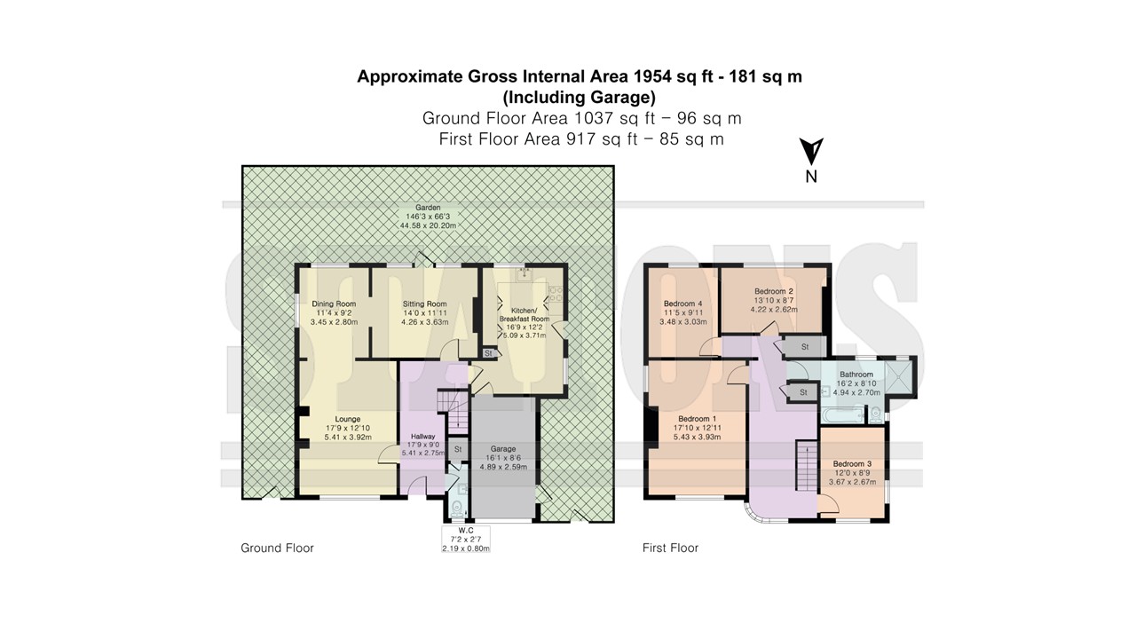 46, Waggon Road, Hertfordshire floorplan