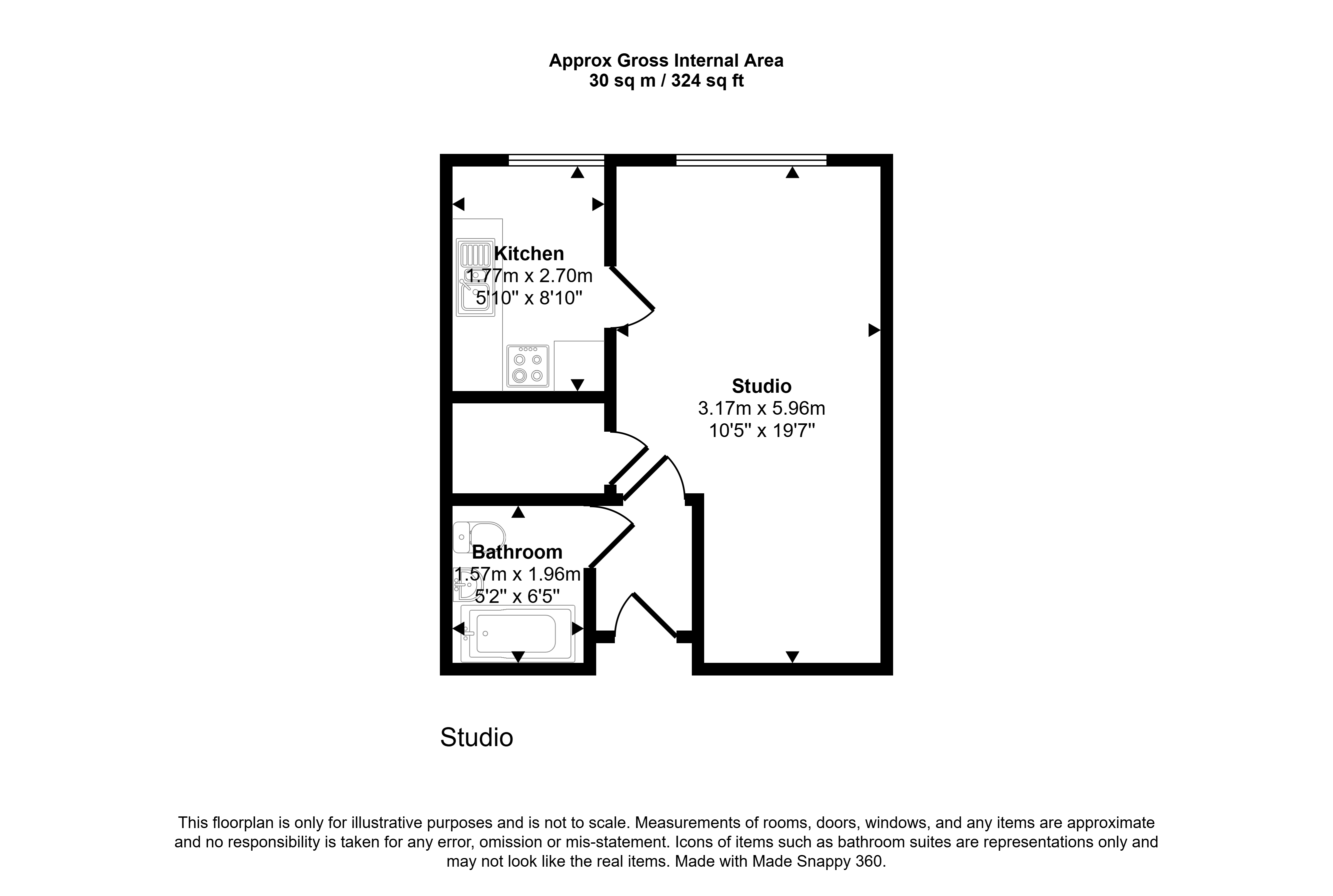 18, The Sanderlings, Sunderland floorplan