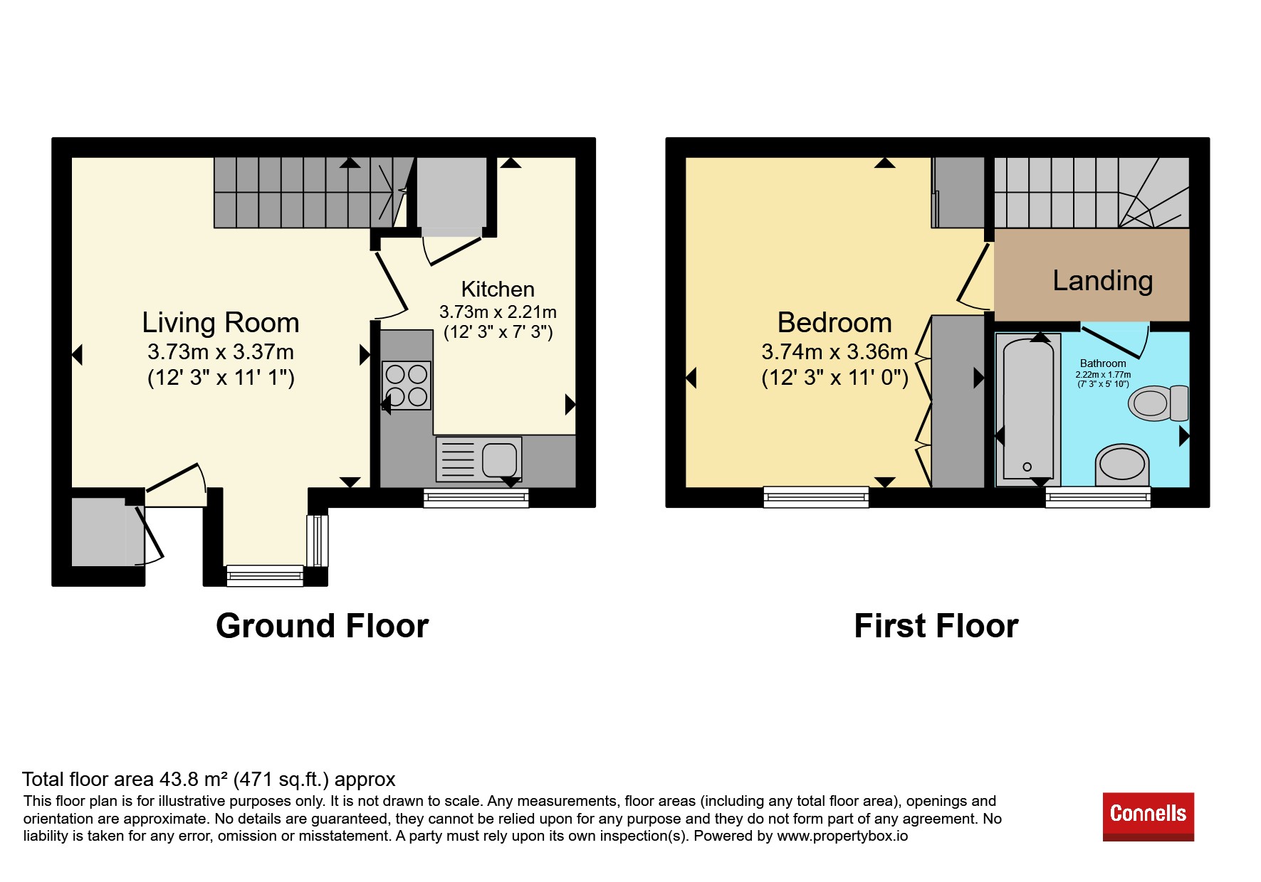 22, Barnum Court, Swindon floorplan