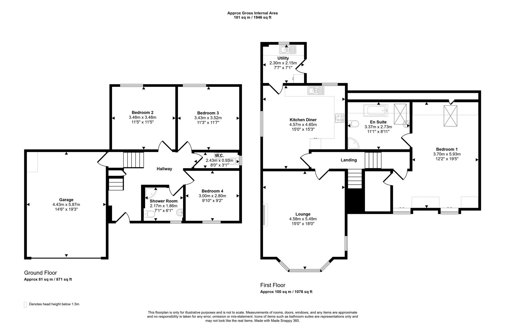 The Lavenders, Retreat Road, Tenby floorplan