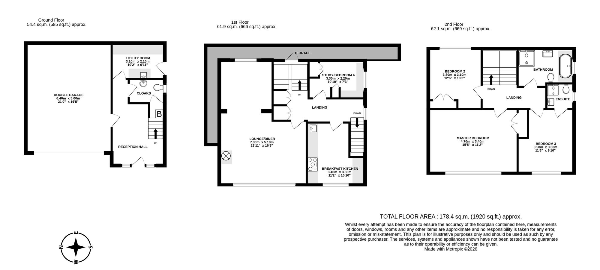 Hill View Quarry Lane, Tarporley floorplan