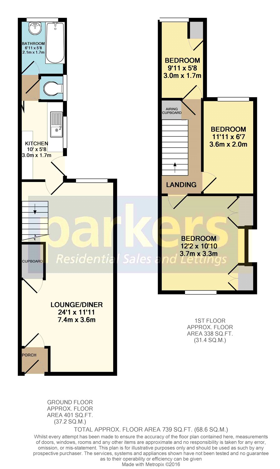 3 Bedrooms Terraced house to rent in Sherwood Street, Reading, Berkshire RG30