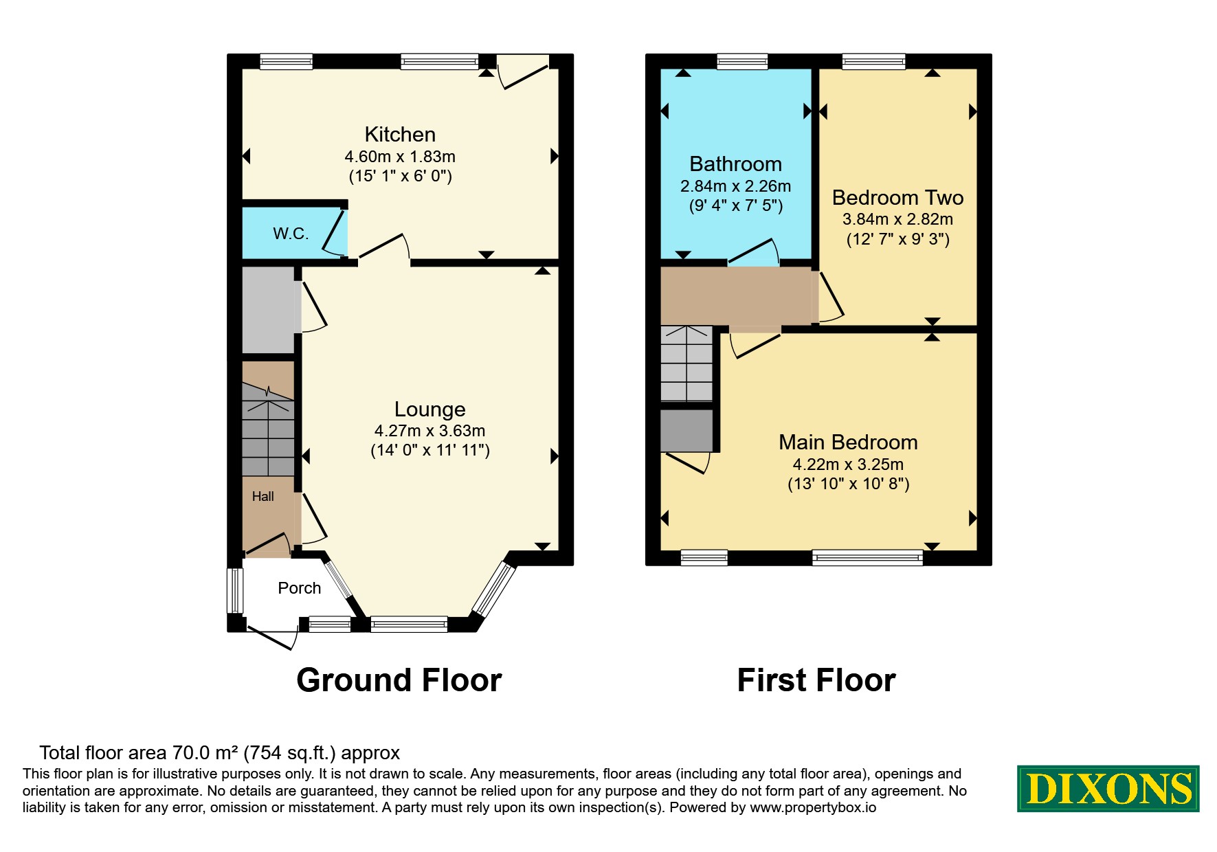 10, Yerbury Grove, West Midlands floorplan
