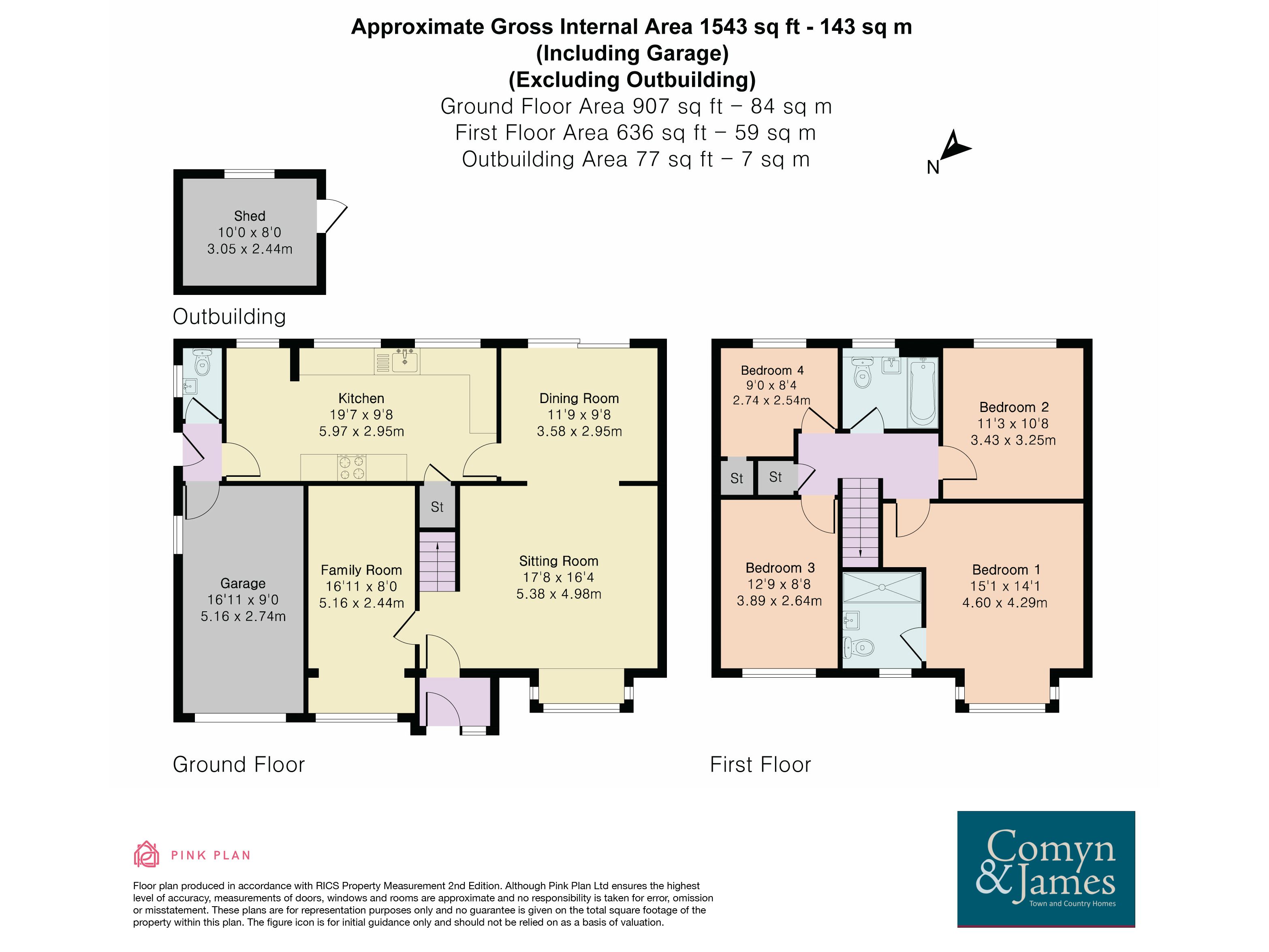 Fox Dell, Storrington, Pulborough, West Sussex, RH20 floorplan