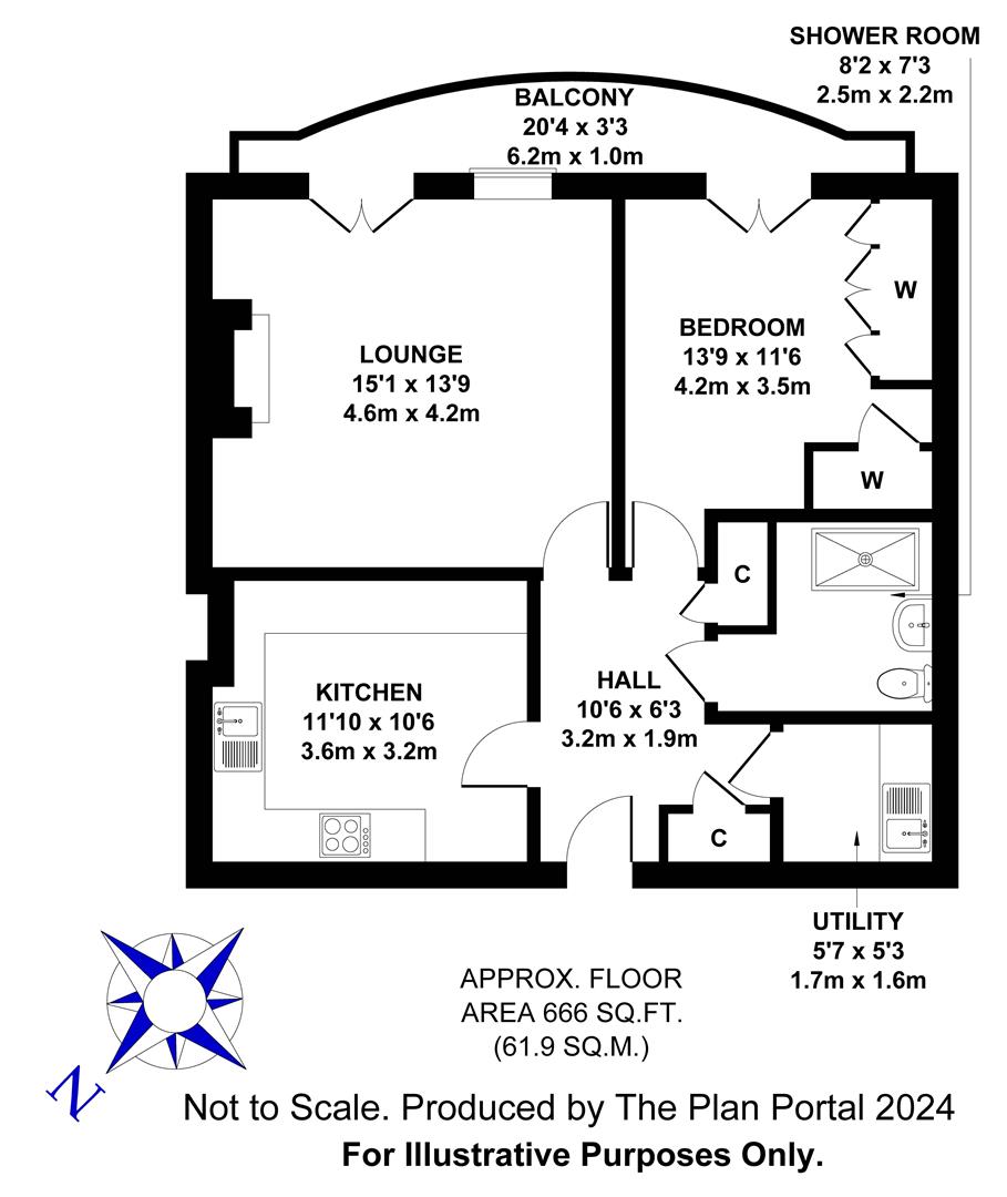 20, Beech Court, Willicombe Park, Tunbridge Wells floorplan