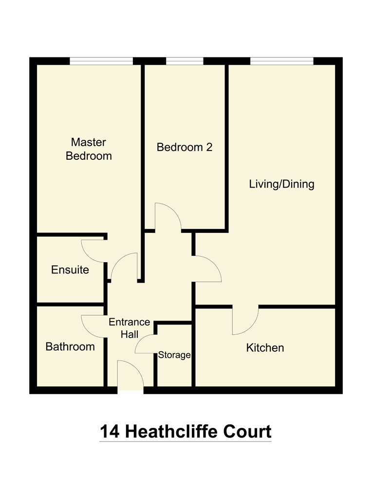 2 Bedrooms Flat for sale in Heathcliffe Court, Bruntcliffe Road, Morley, Leeds LS27