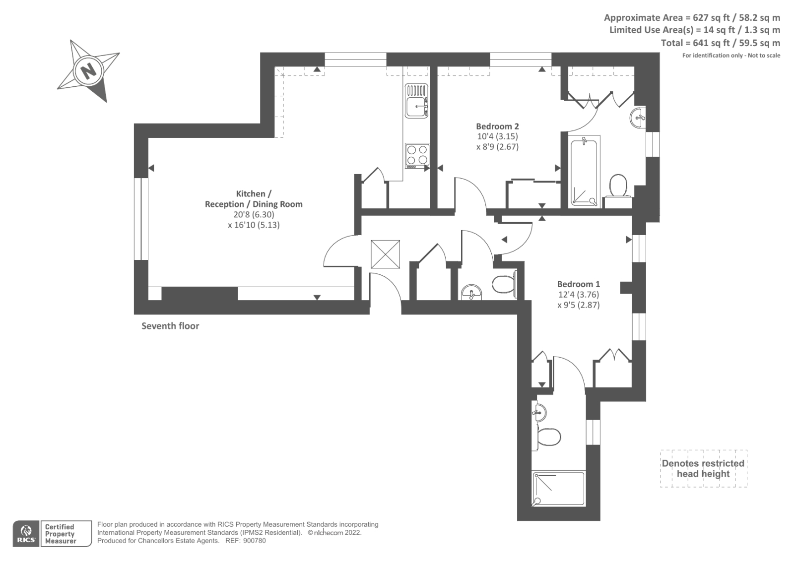 Apsley House, St Johns Wood NW8, 2 bedroom flat for sale 62119015
