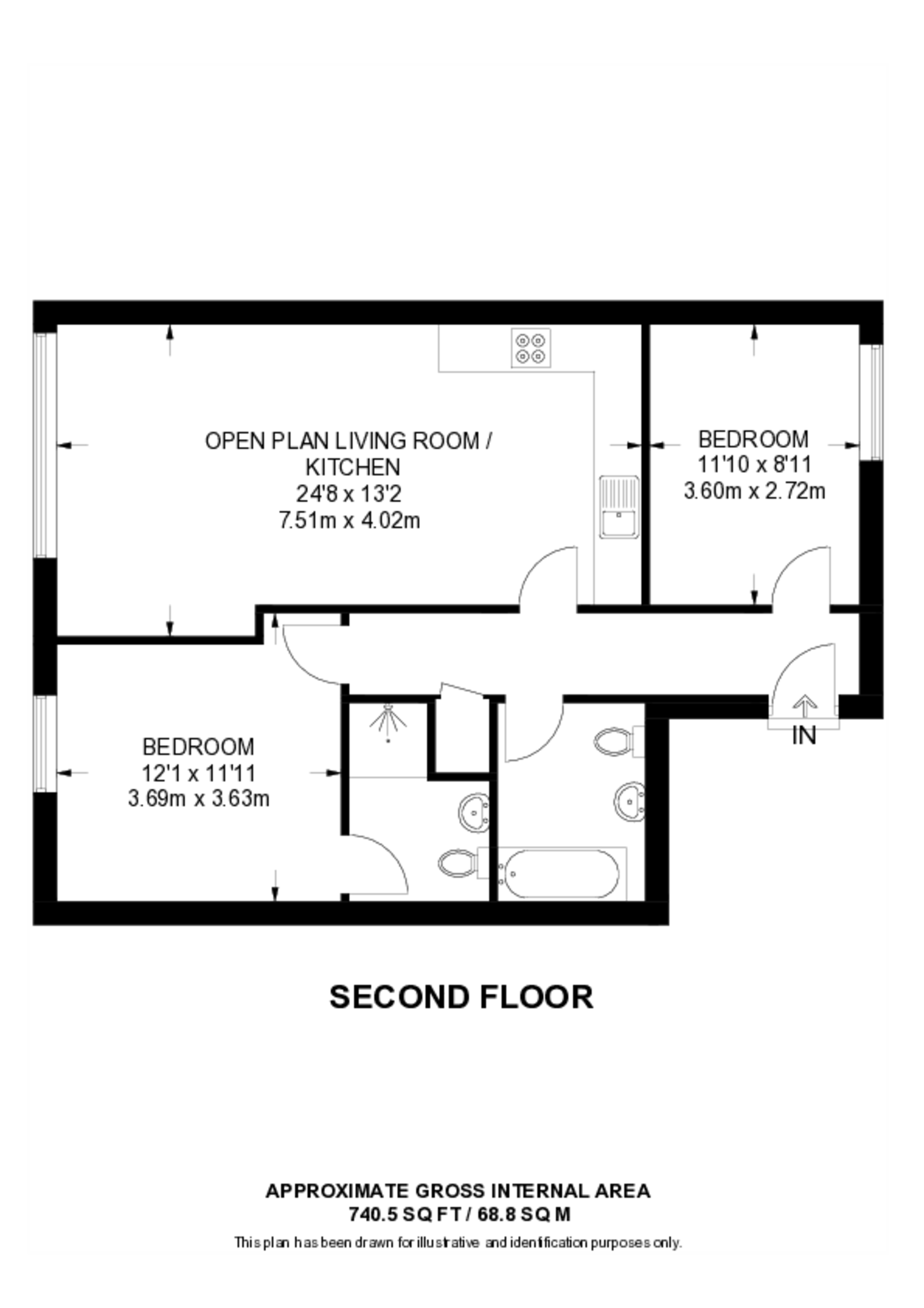 Northolt Road, Harrow floorplan