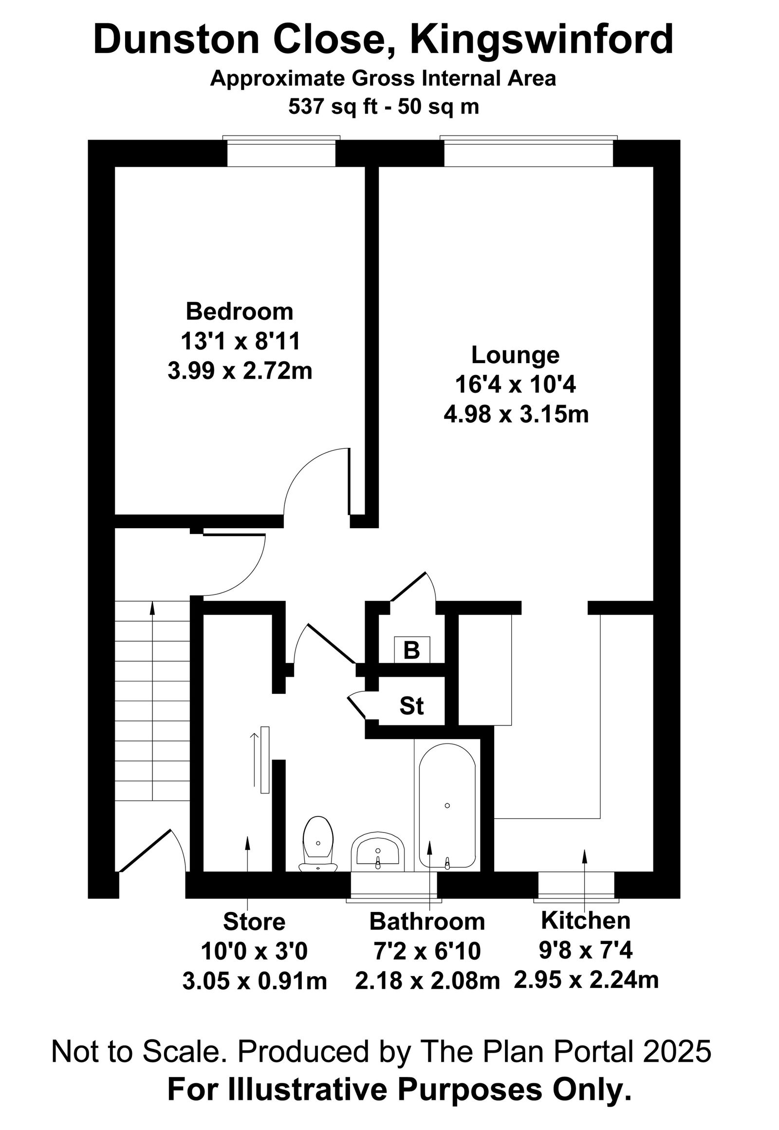 7, Dunston Close, Kingswinford floorplan
