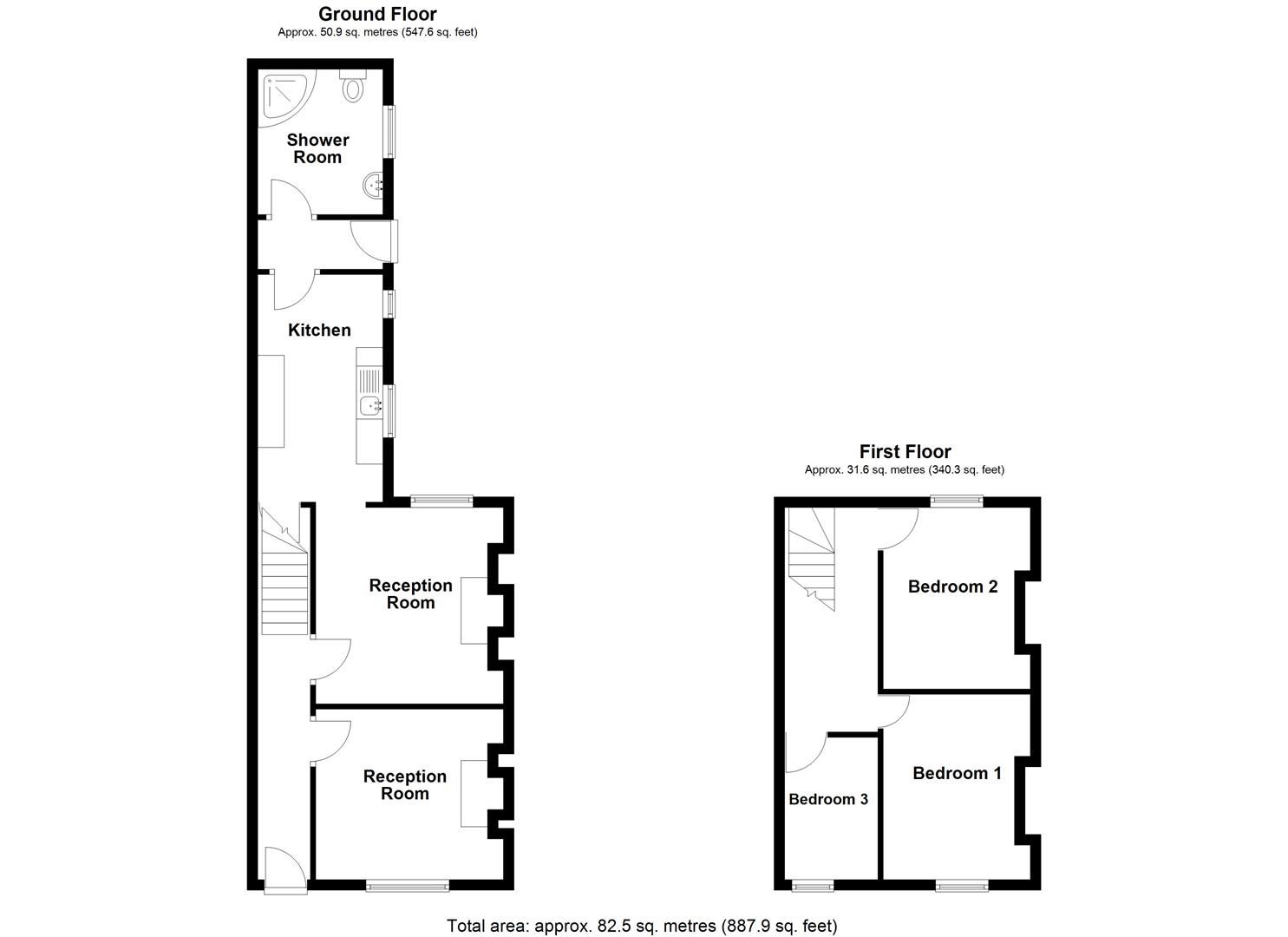 2, Harries Terrace, Llanelli floorplan