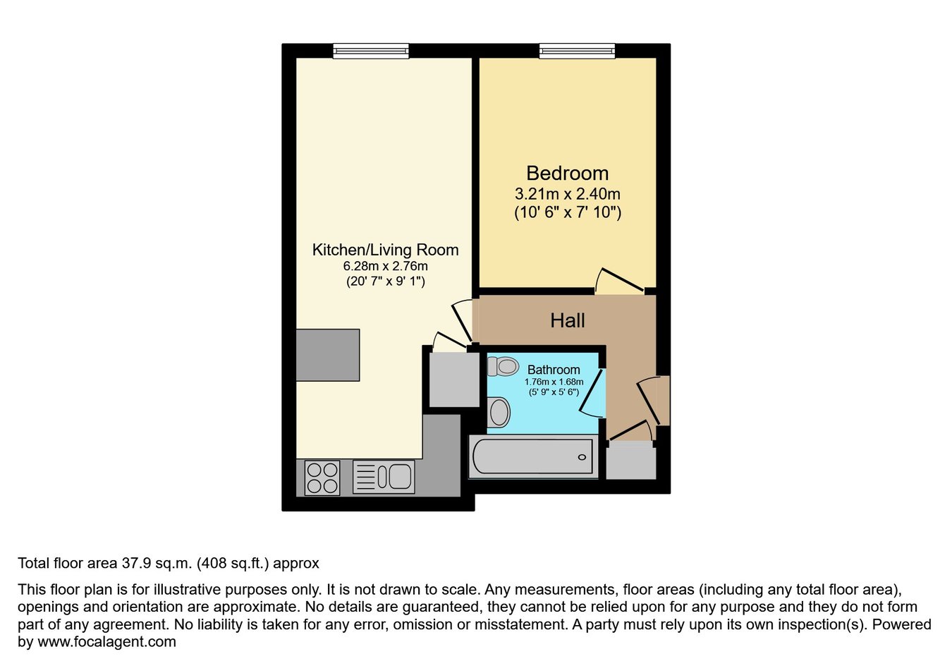 445, Maplin Park, Slough floorplan