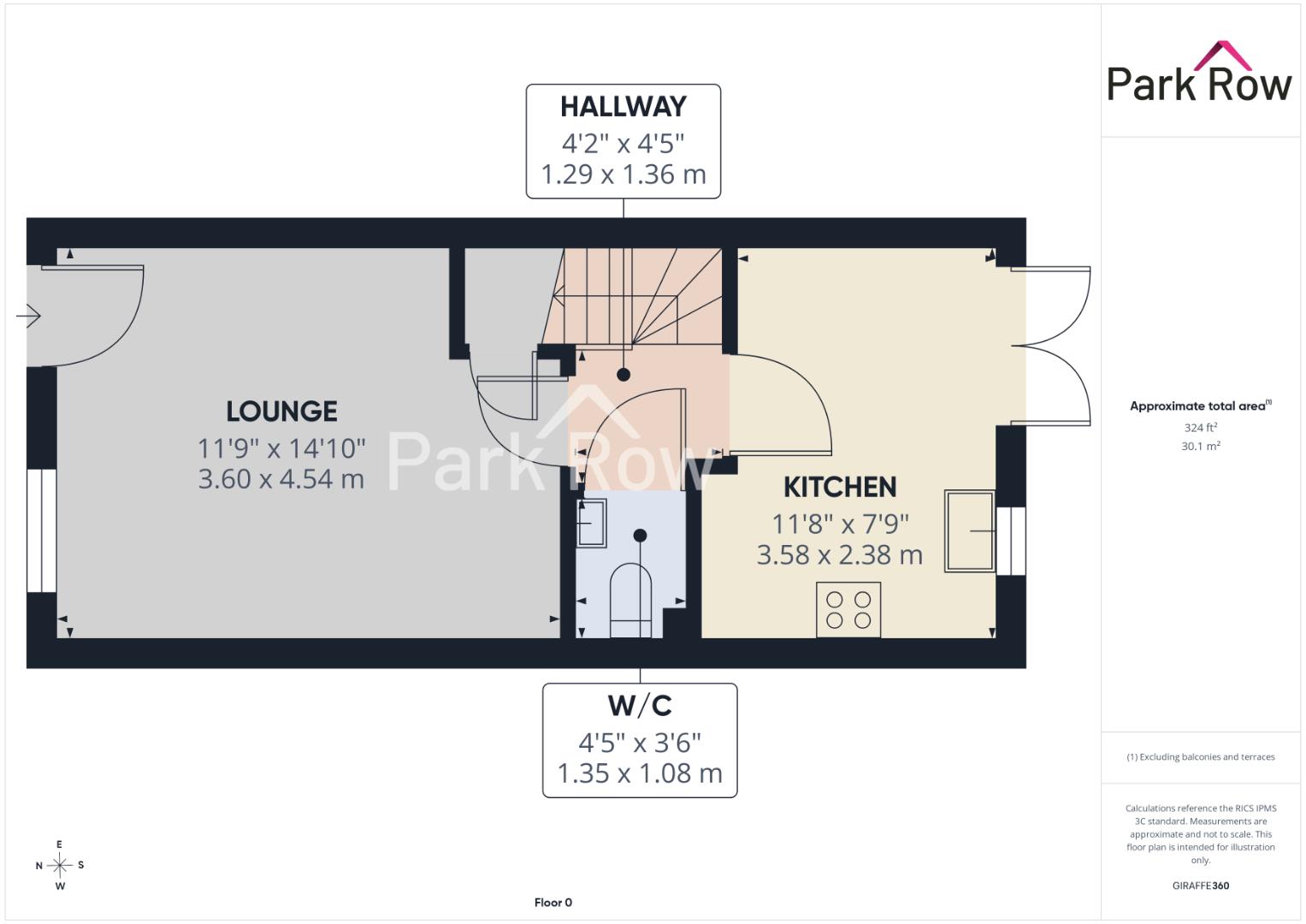 50, Braeburn Road, Leeds floorplan