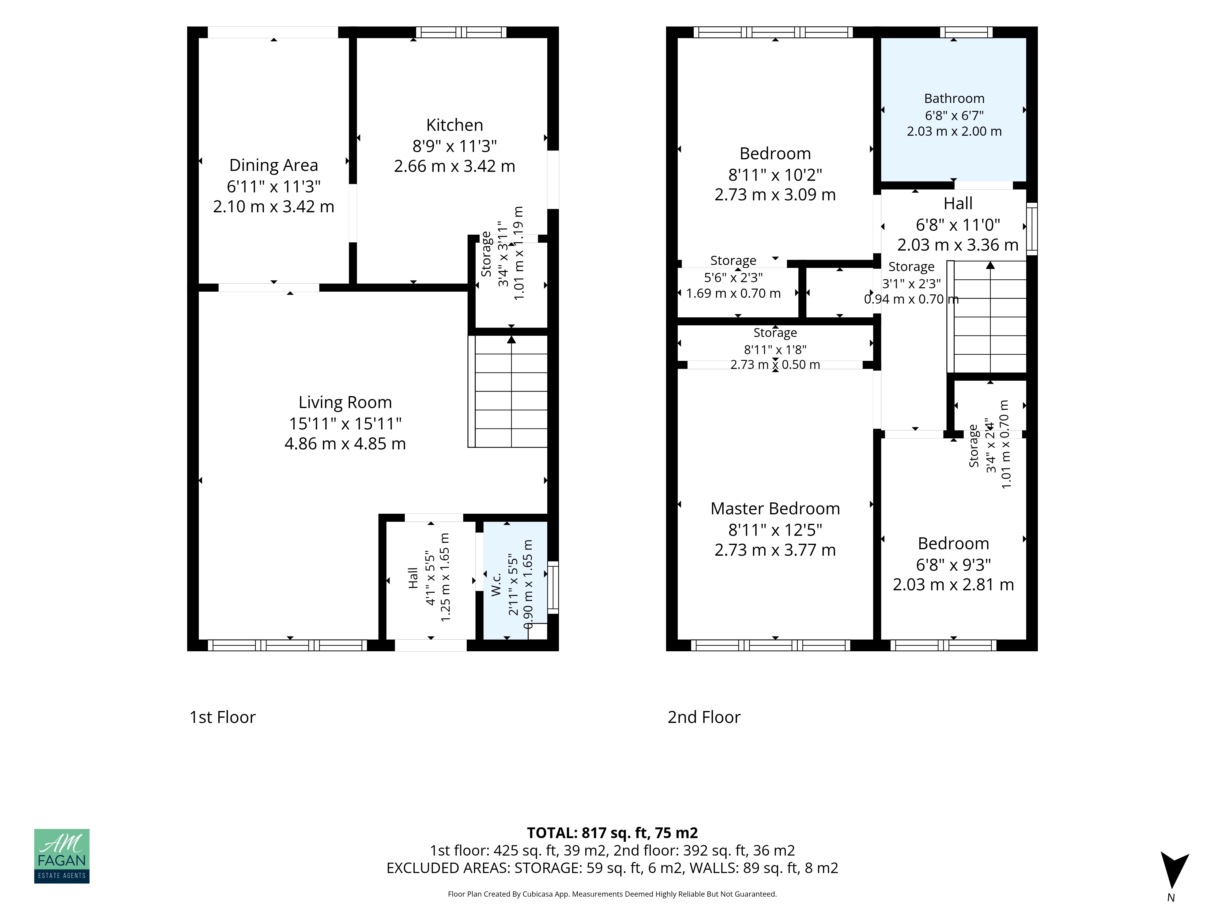 10, Talisker Crescent, Airdrie floorplan