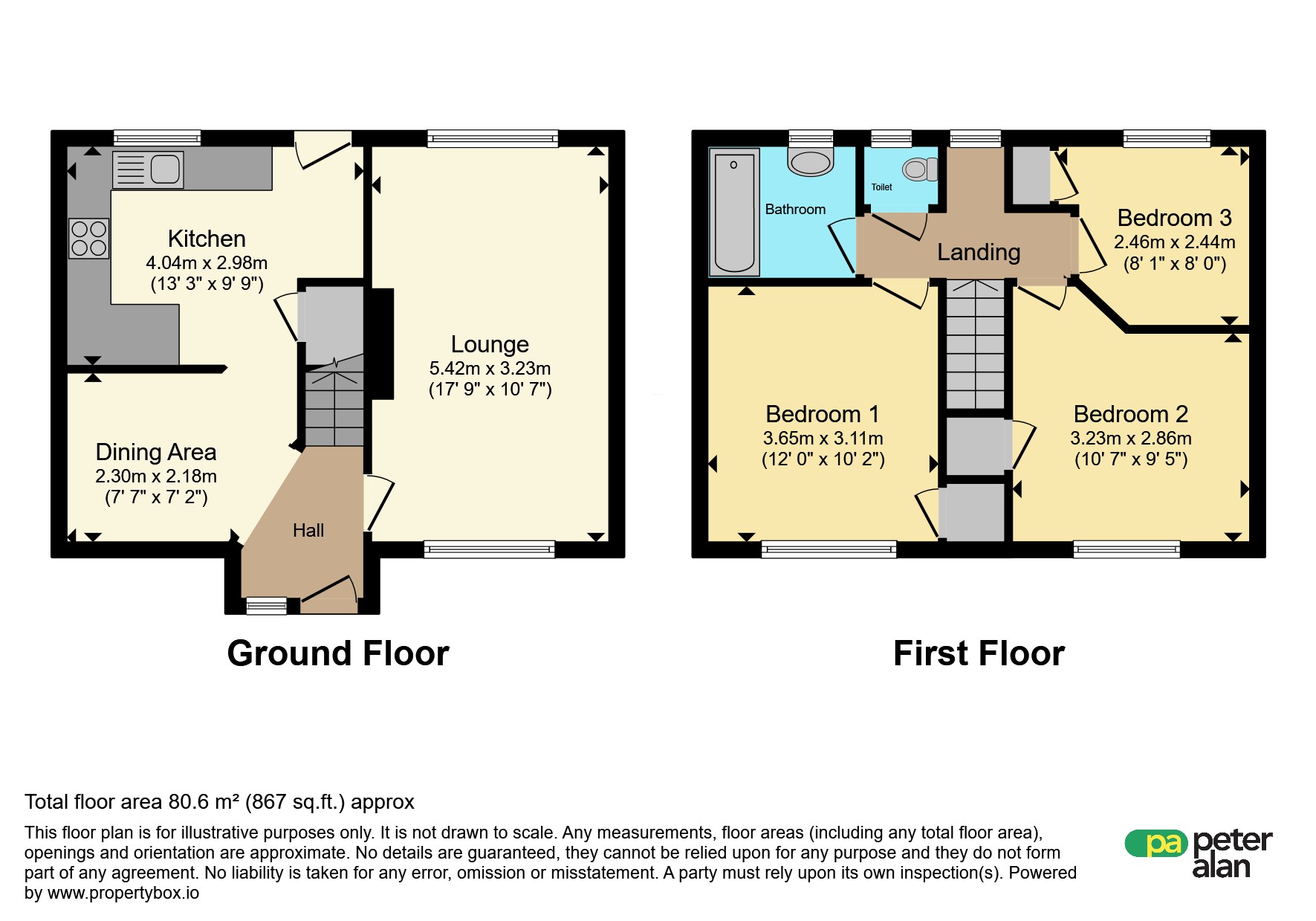 28, Arnold Avenue, Cardiff floorplan