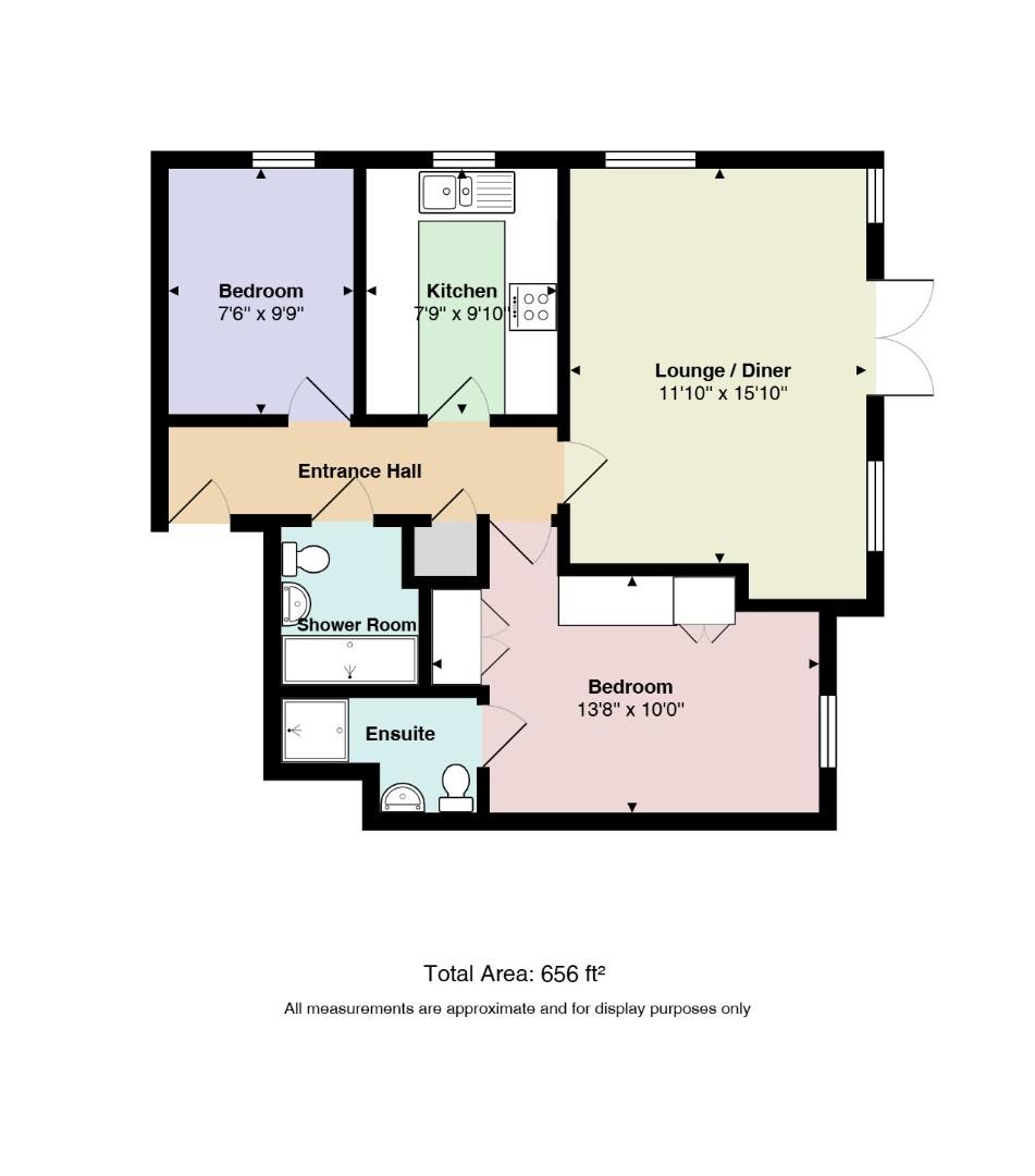 Flat 21, Town Bridge Mill, Leighton Road, Leighton Buzzard floorplan