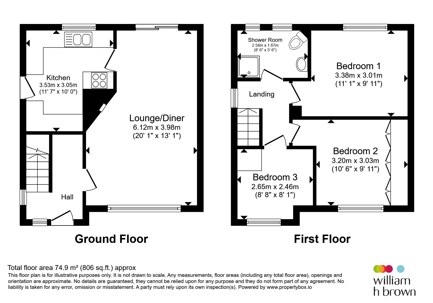 36, Cleveland Avenue, Knottingley floorplan