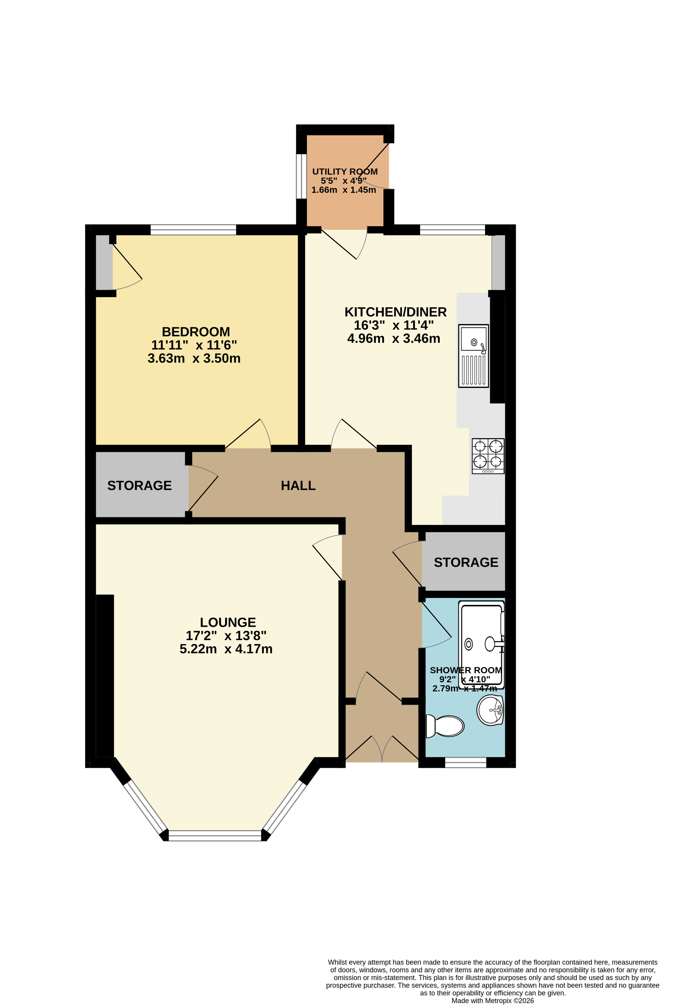 Bute Gardens, Glasgow floorplan