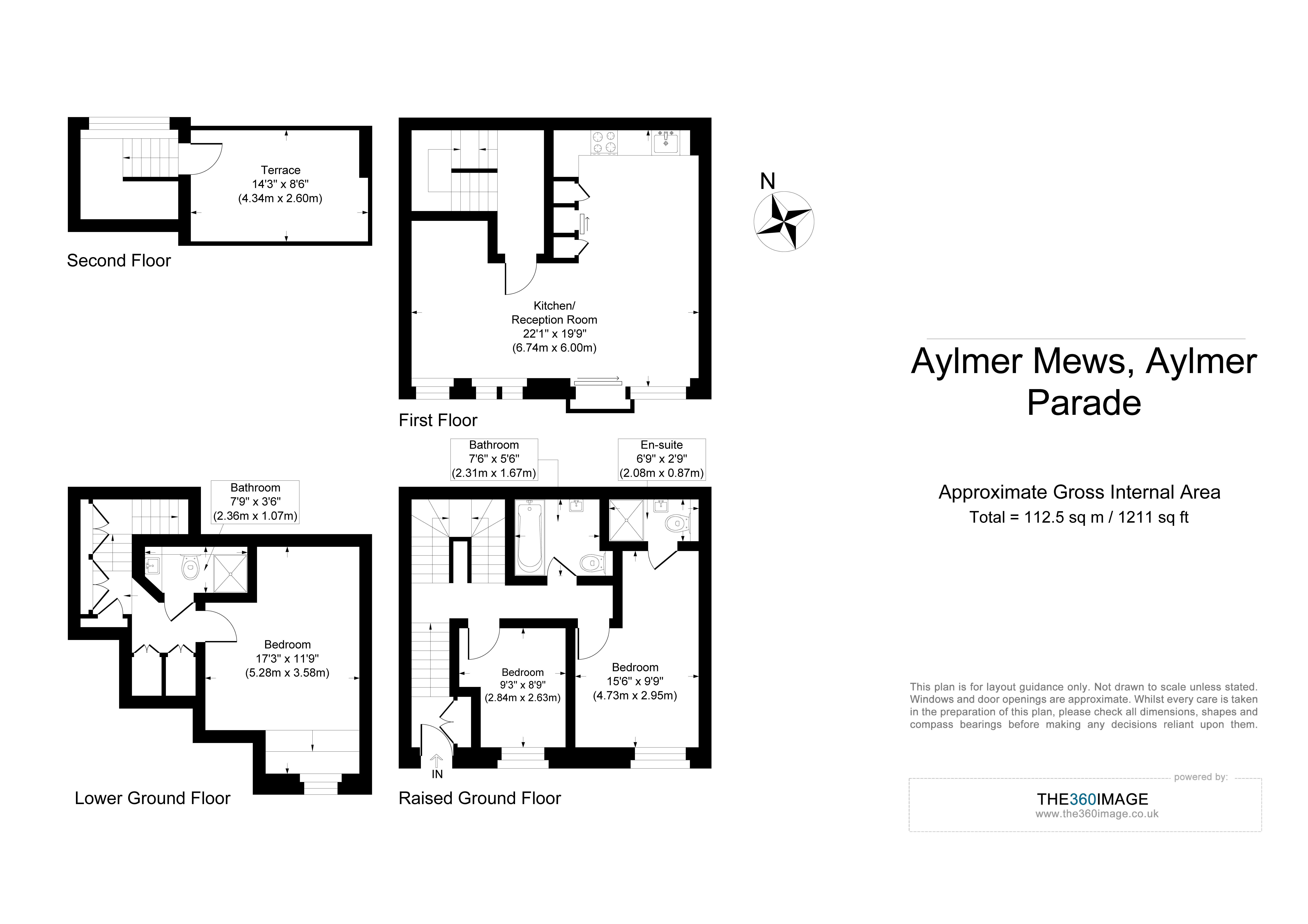 1, Aylmer Mews, London floorplan