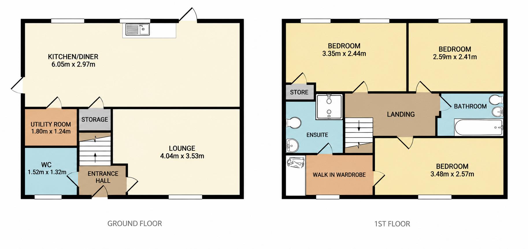 56, Milton Way, Dunstable floorplan