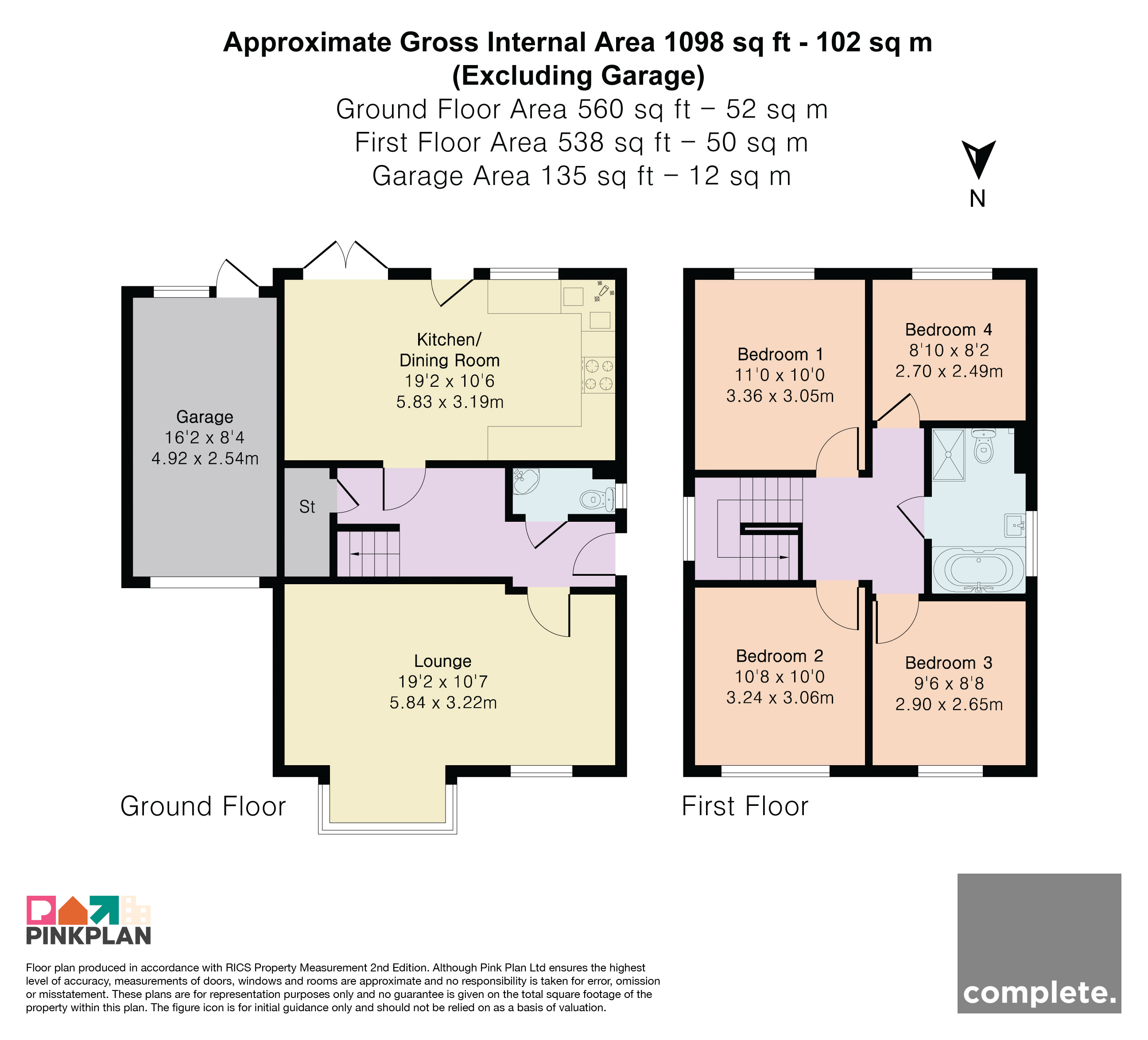 12, Haytor Close, Teignmouth floorplan