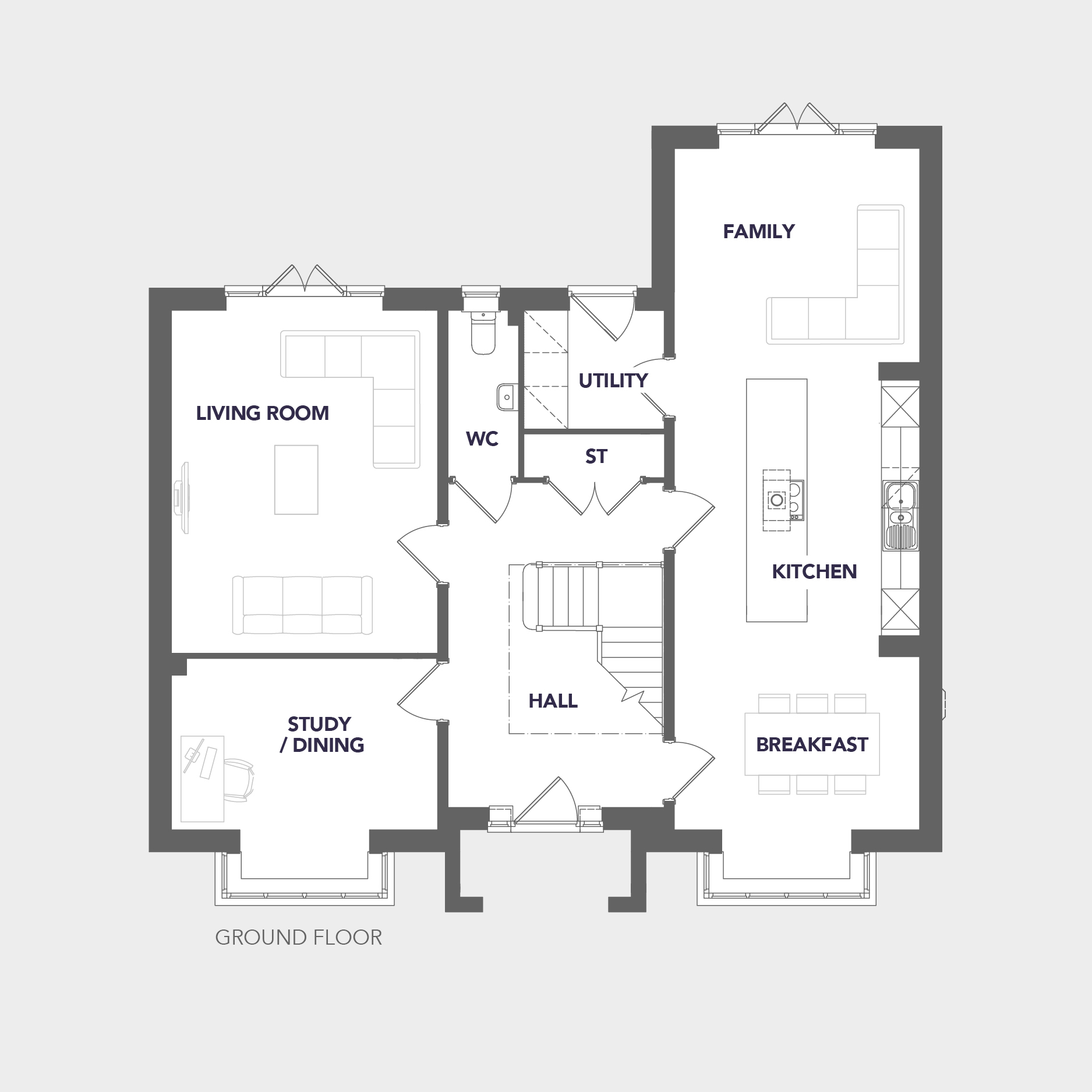 The Grosvenor, 6 Garratt Drive,, The Grosvenor, 6 Garratt Drive, Cheltenham floorplan