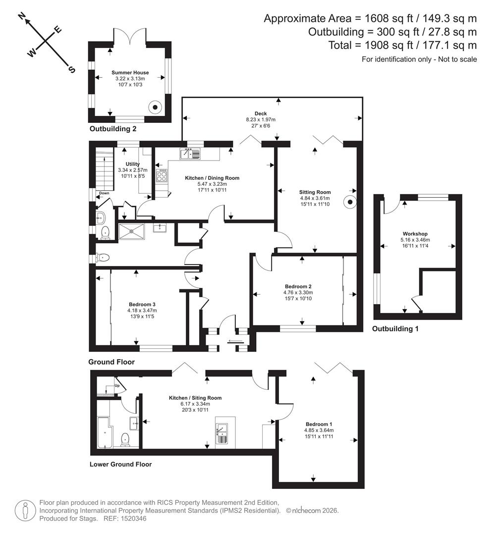 Gwel an Koos, Tavistock Road, Launceston floorplan