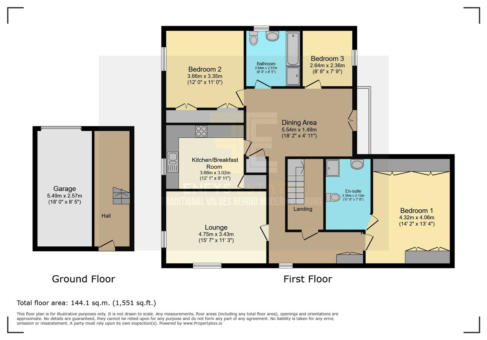 32, St. Margarets Drive, Llandudno floorplan