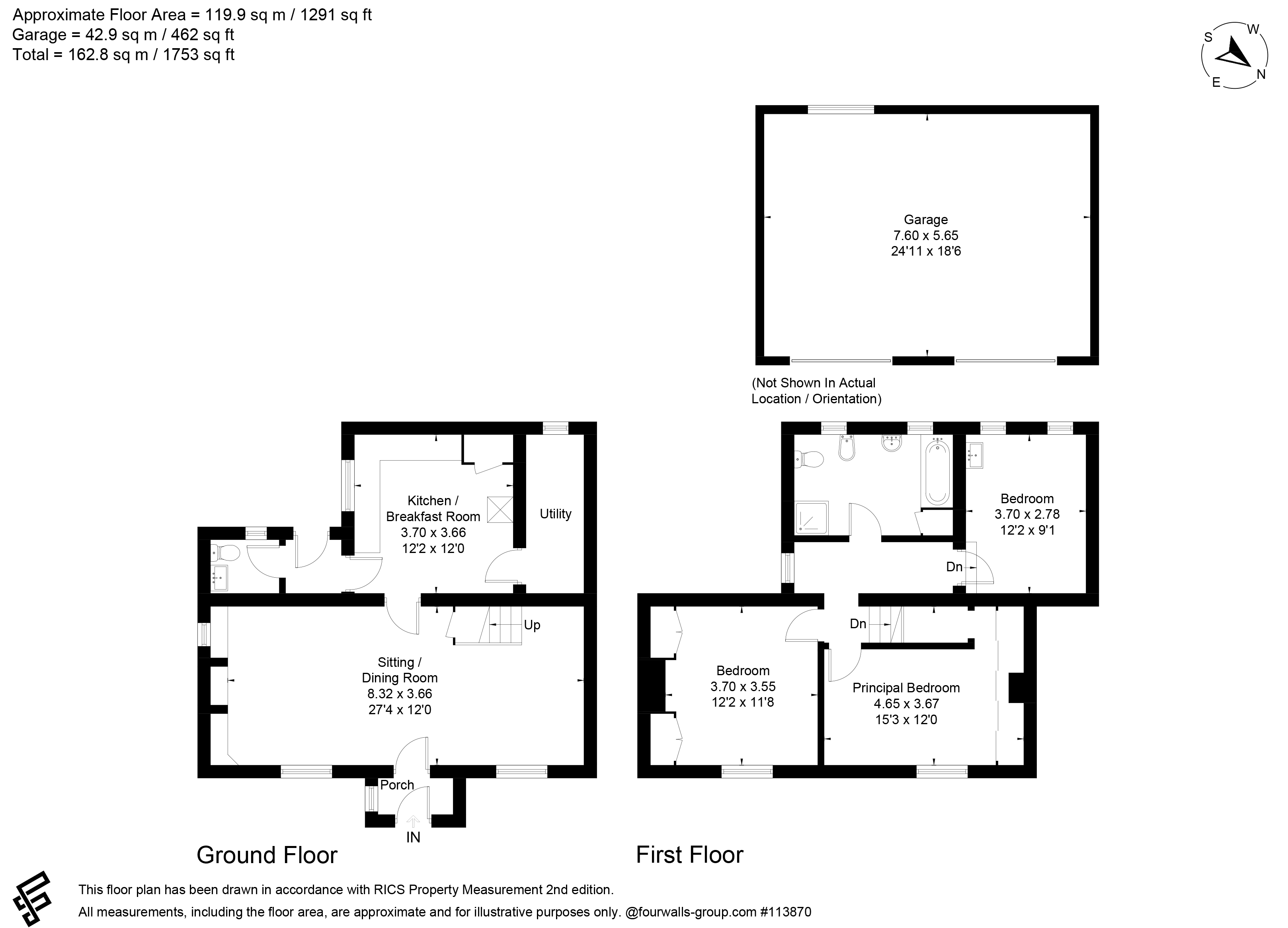 1, Pound Green Cottage, Baughurst floorplan