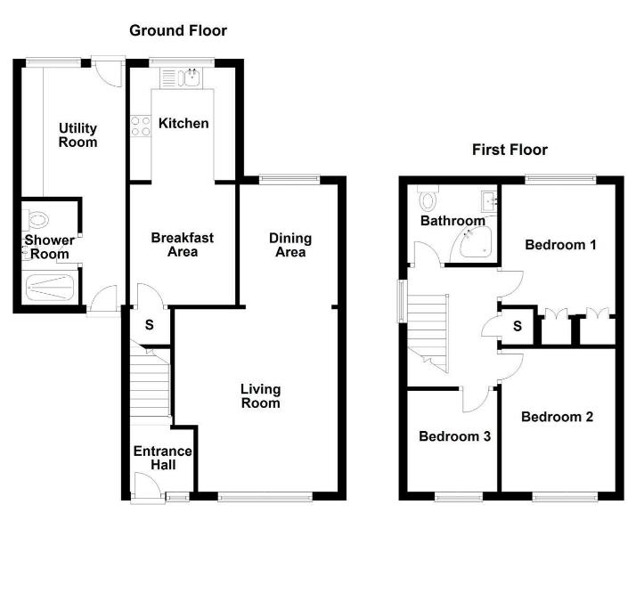 6, Tower Close, Stoke-On-Trent floorplan