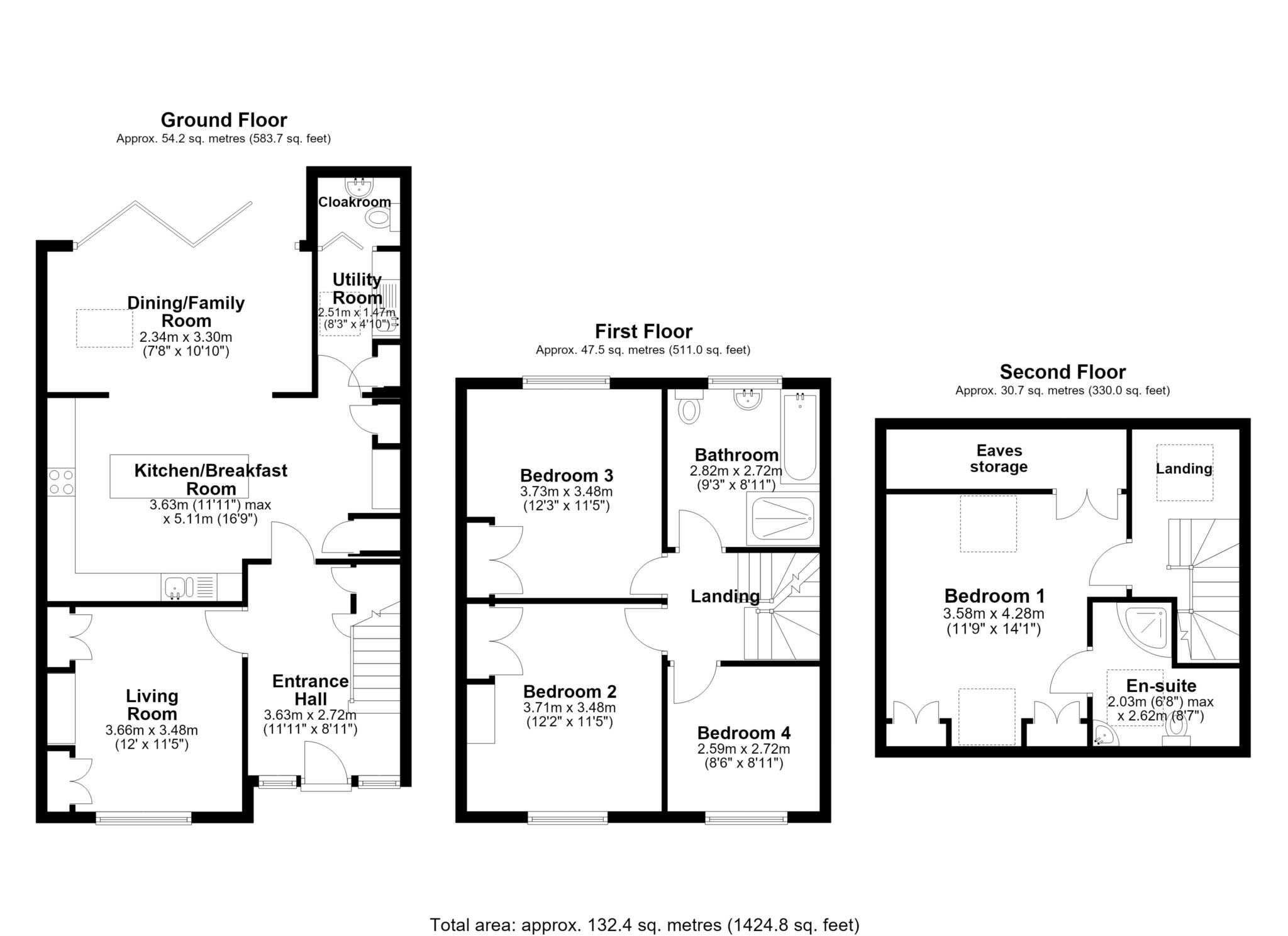 8, Wolsey Road, Reading floorplan