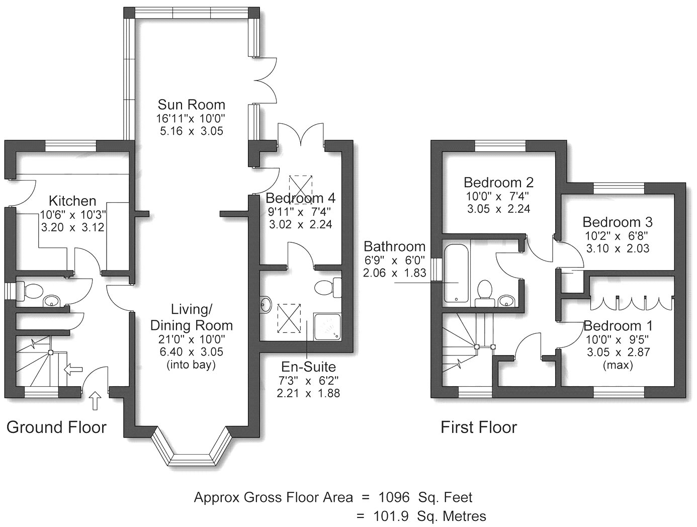 5, Hawick Close, Ellesmere Port floorplan