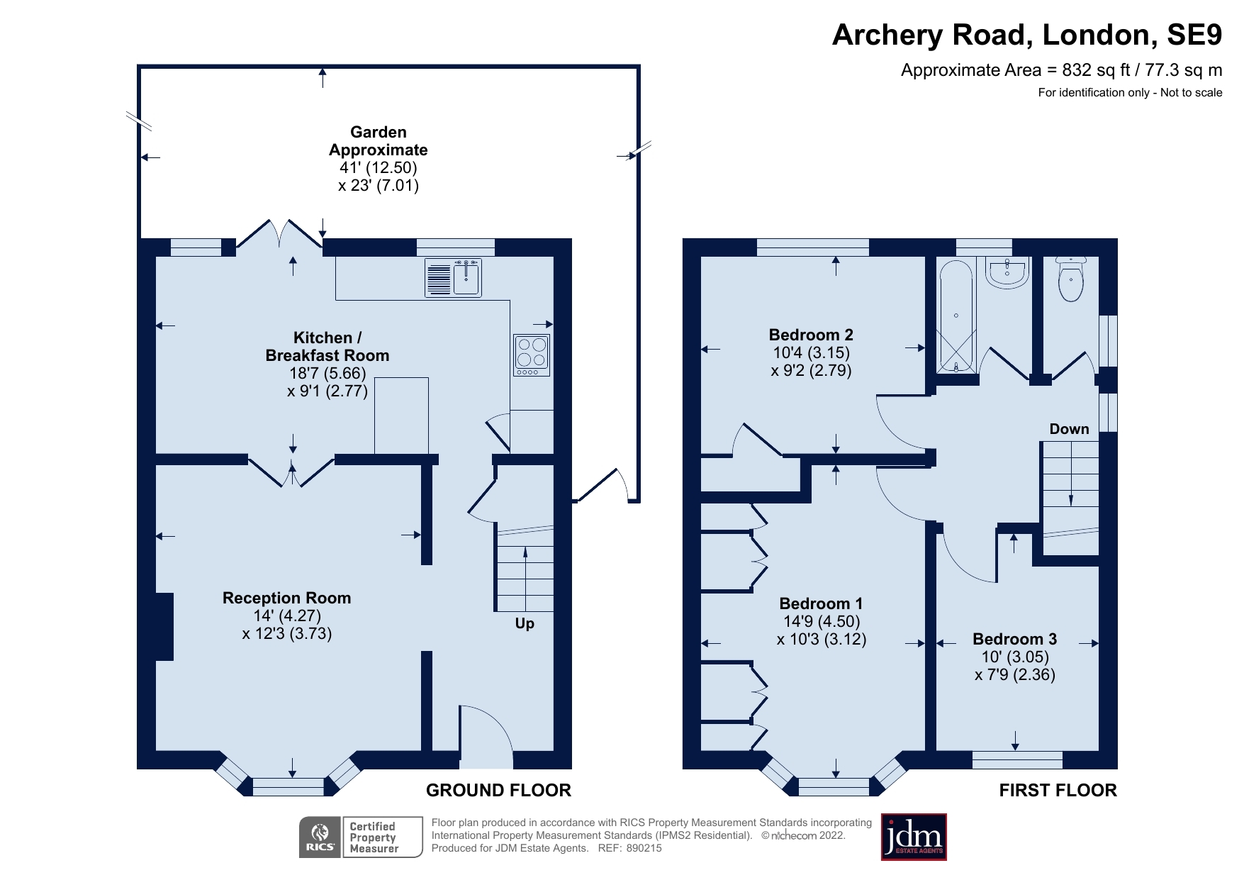 Archery Road, Eltham, London SE9, 3 bedroom semidetached house for