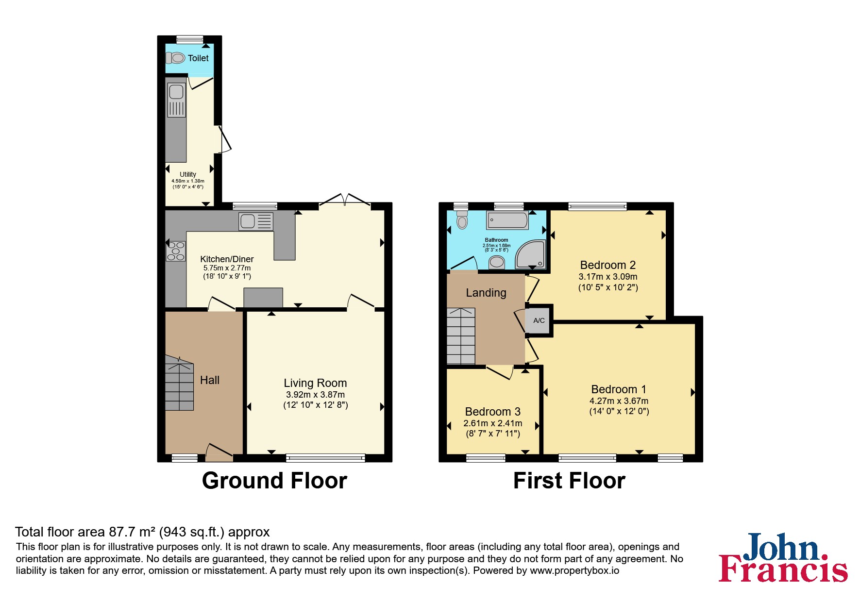 10, Maple Crescent, Carmarthenshire floorplan
