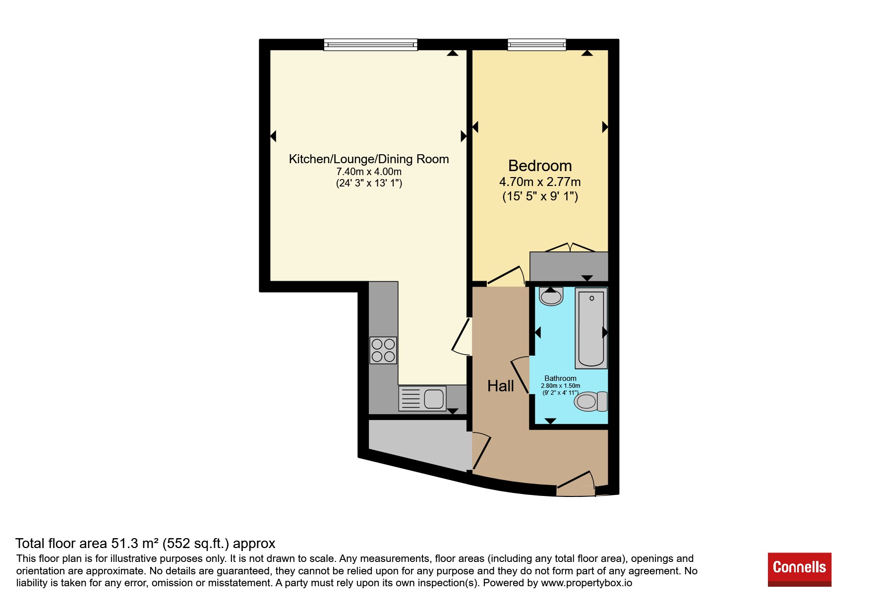 10b, Castle Street, Dudley floorplan
