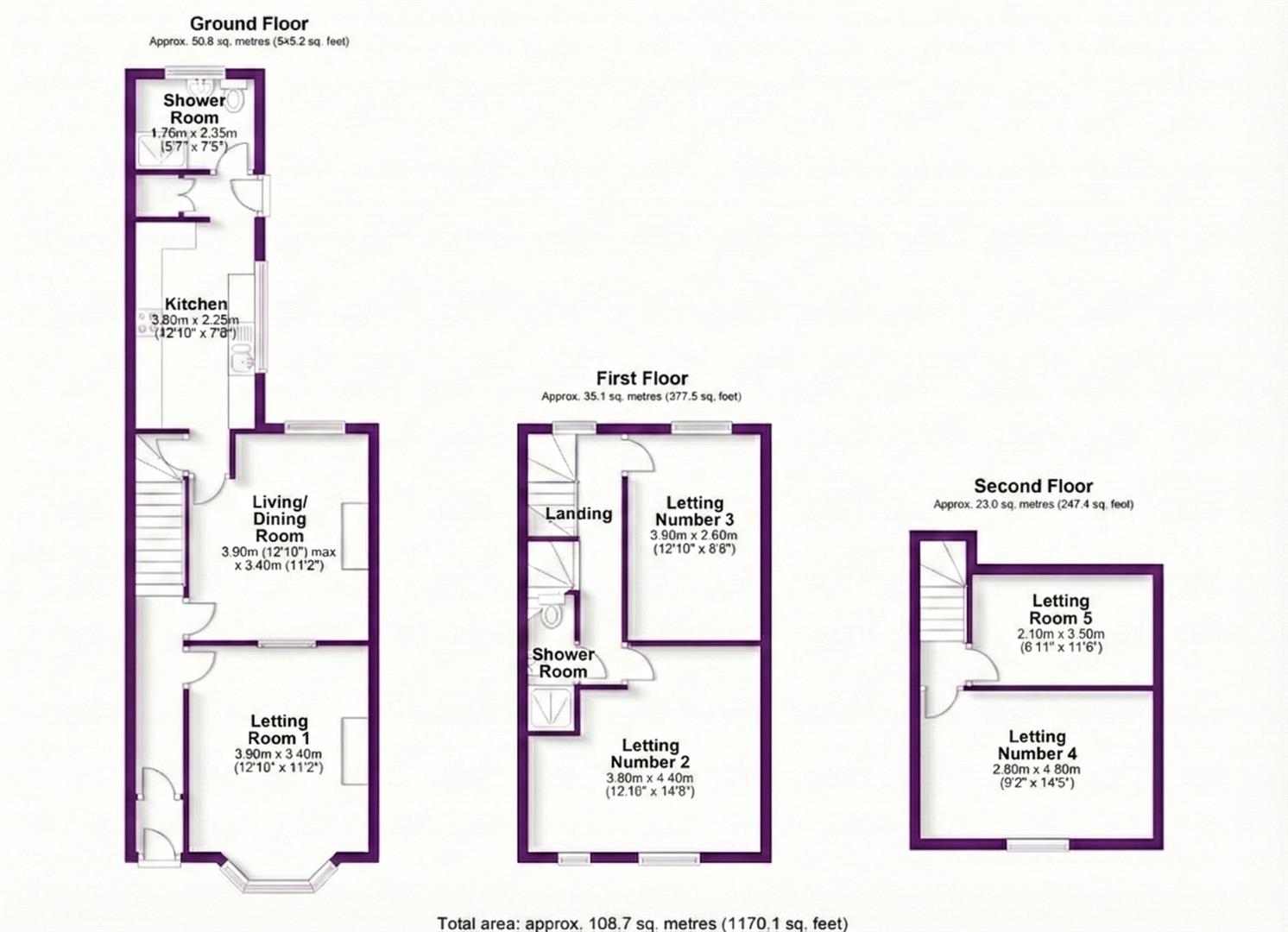 Radford Boulevard, Nottingham floorplan