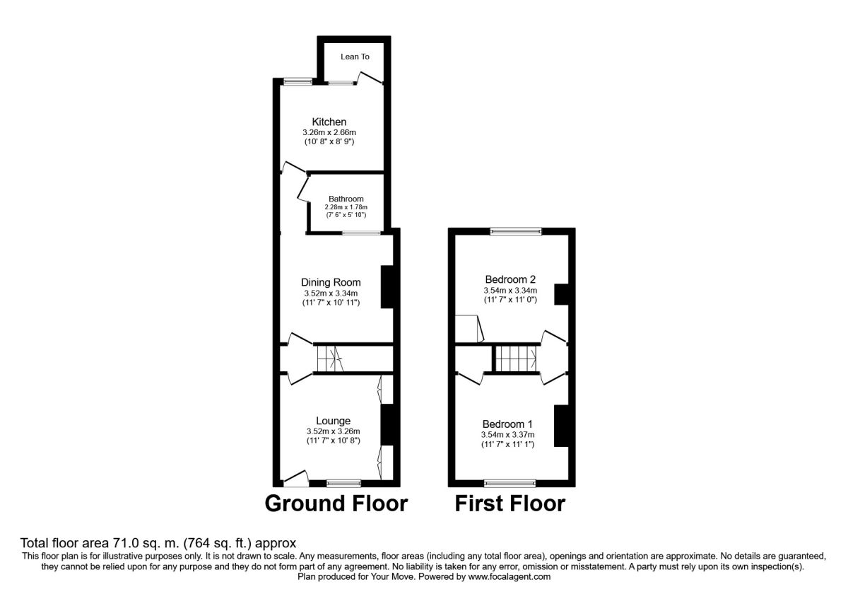 2 Bedrooms Terraced house to rent in Jubilee Road, Littlebourne, Canterbury CT3