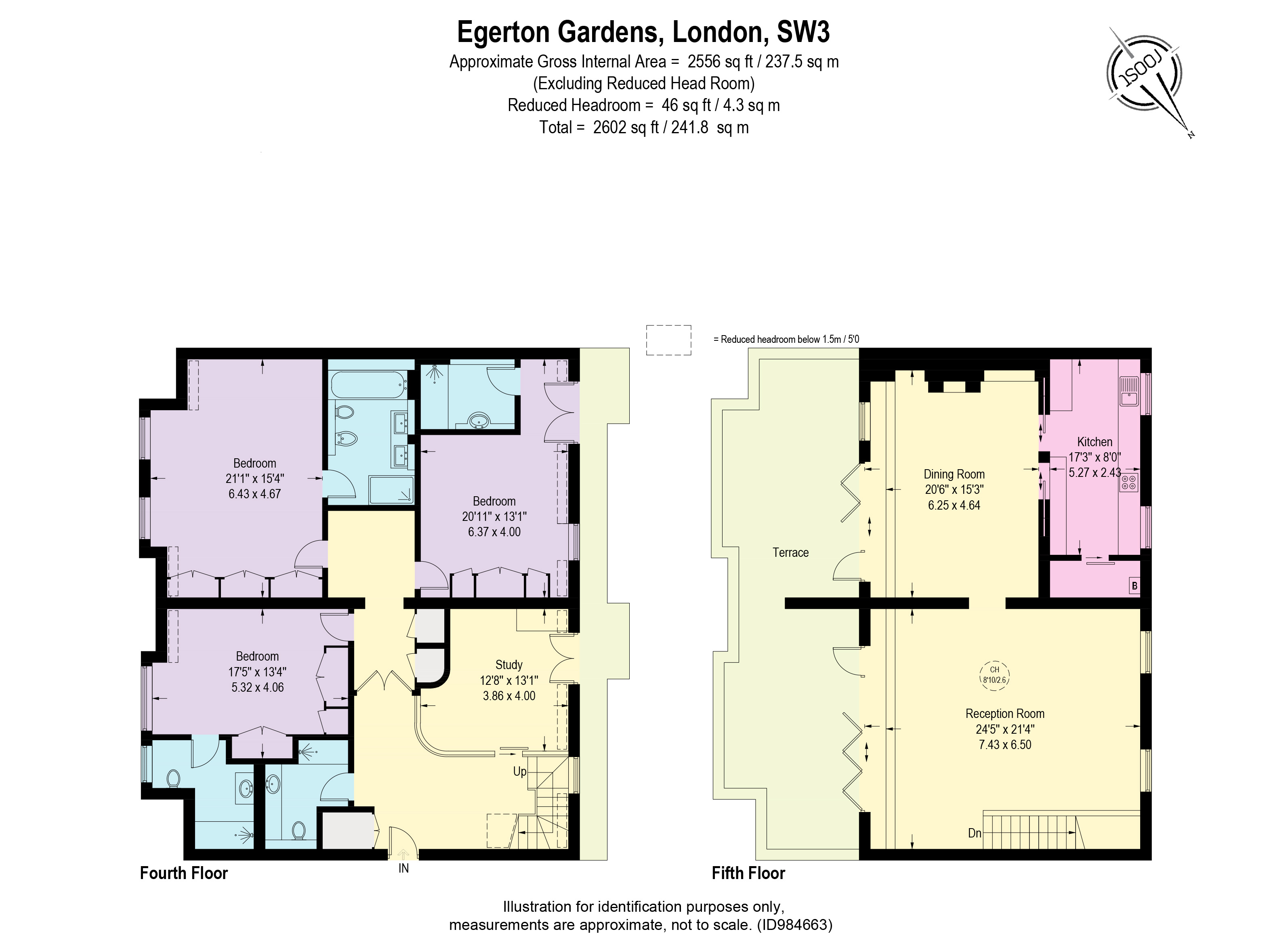 42, Egerton Gardens, London floorplan