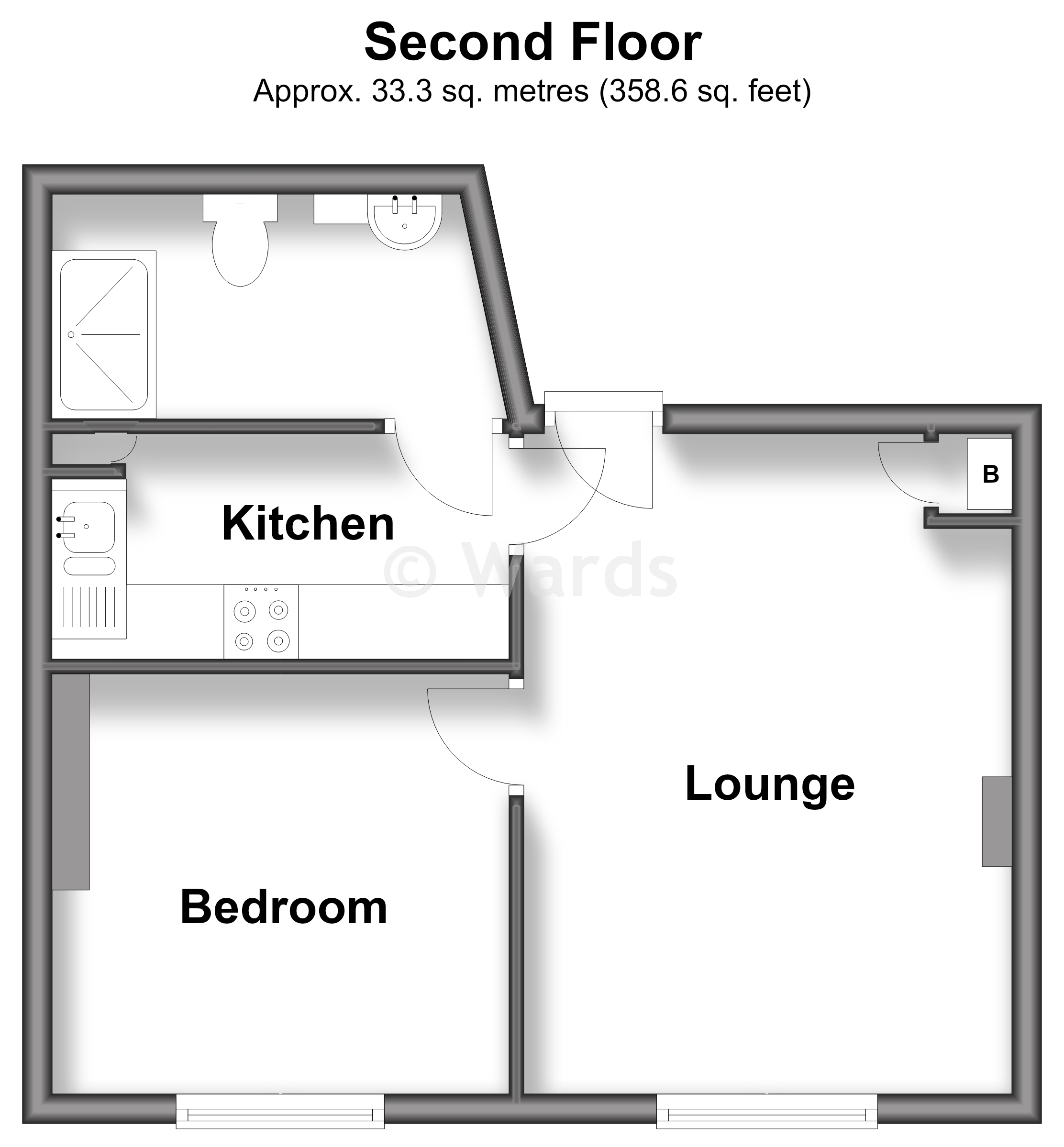 21, Wincheap, Canterbury floorplan
