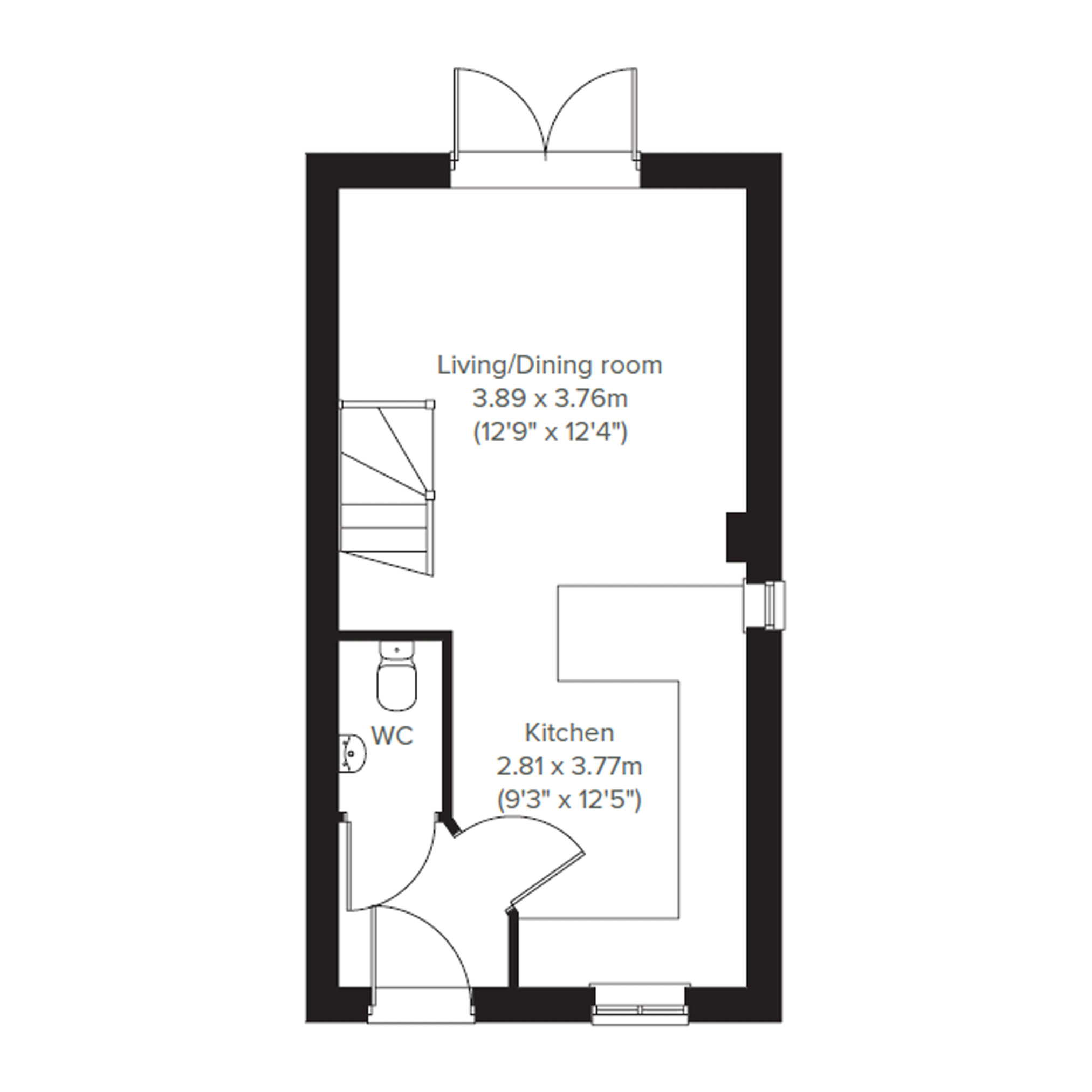 141, Hull Road, York floorplan
