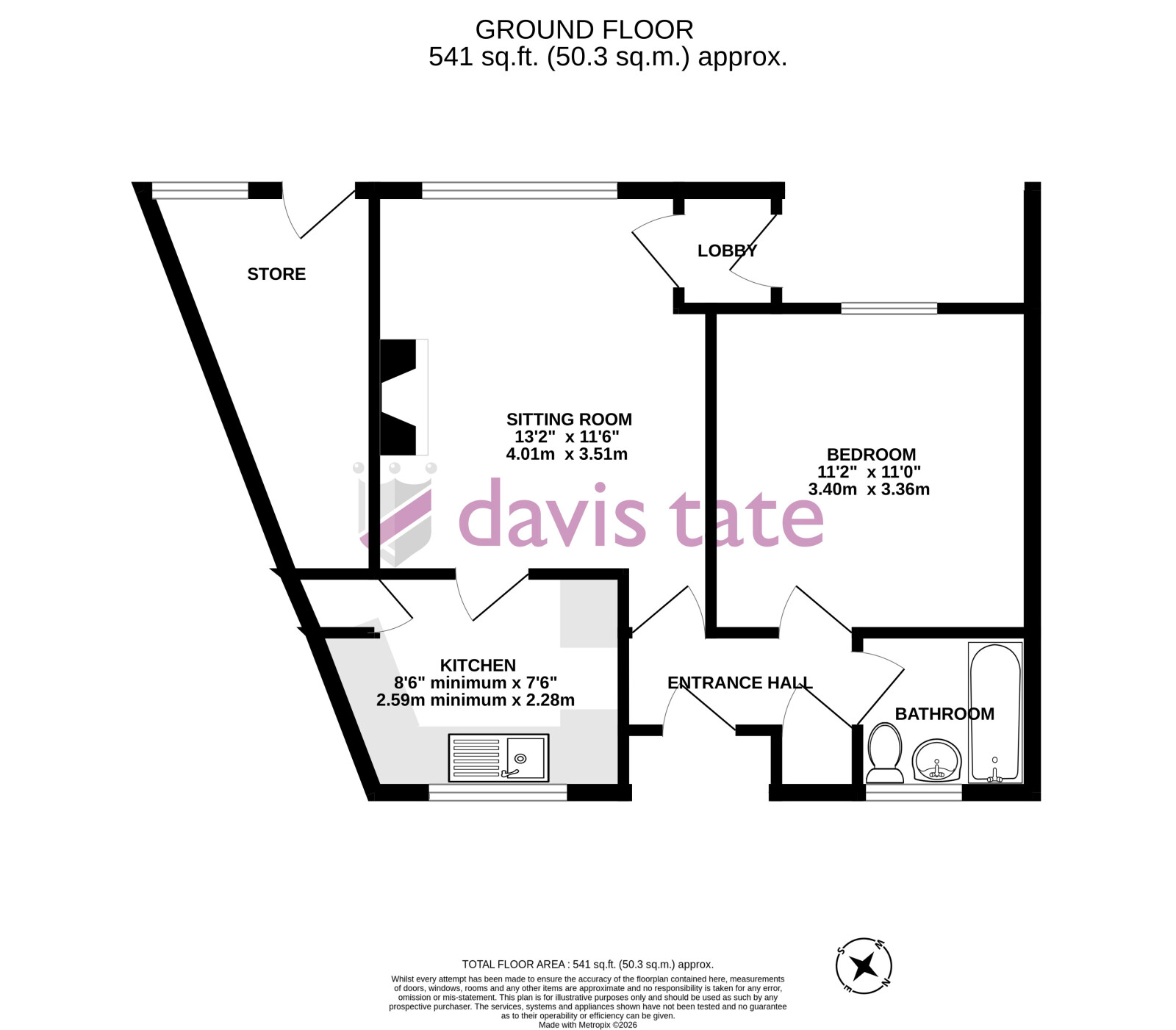 45, Roundfield, Reading floorplan