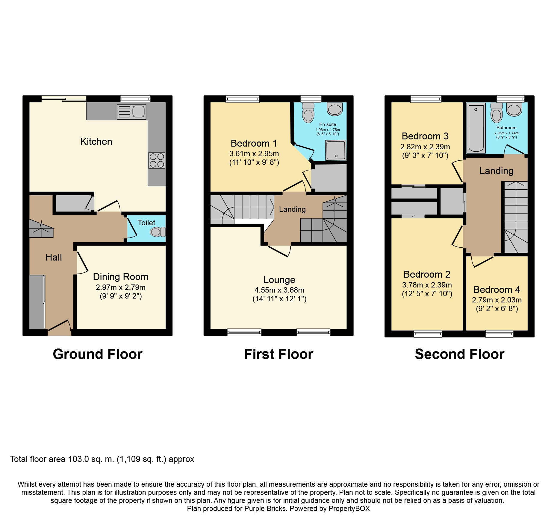 4 Bedrooms Terraced house for sale in Tissington Road, Grantham NG31
