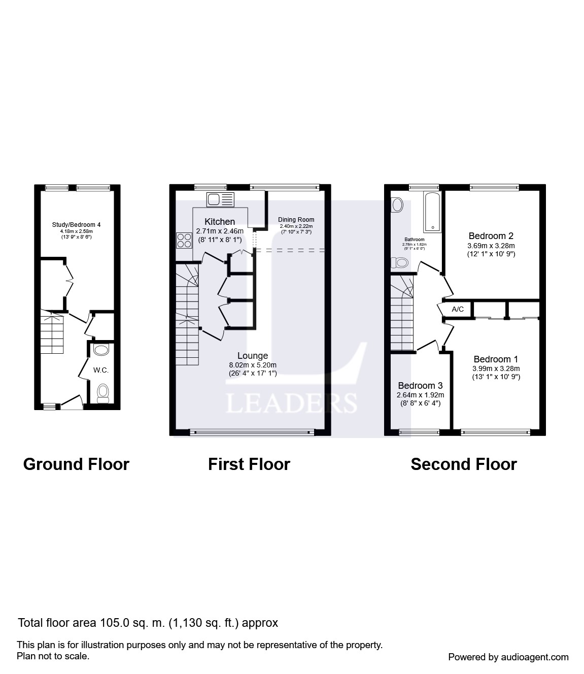 3 Bedrooms Town house to rent in Abbots Park, London Road, St Albans AL1