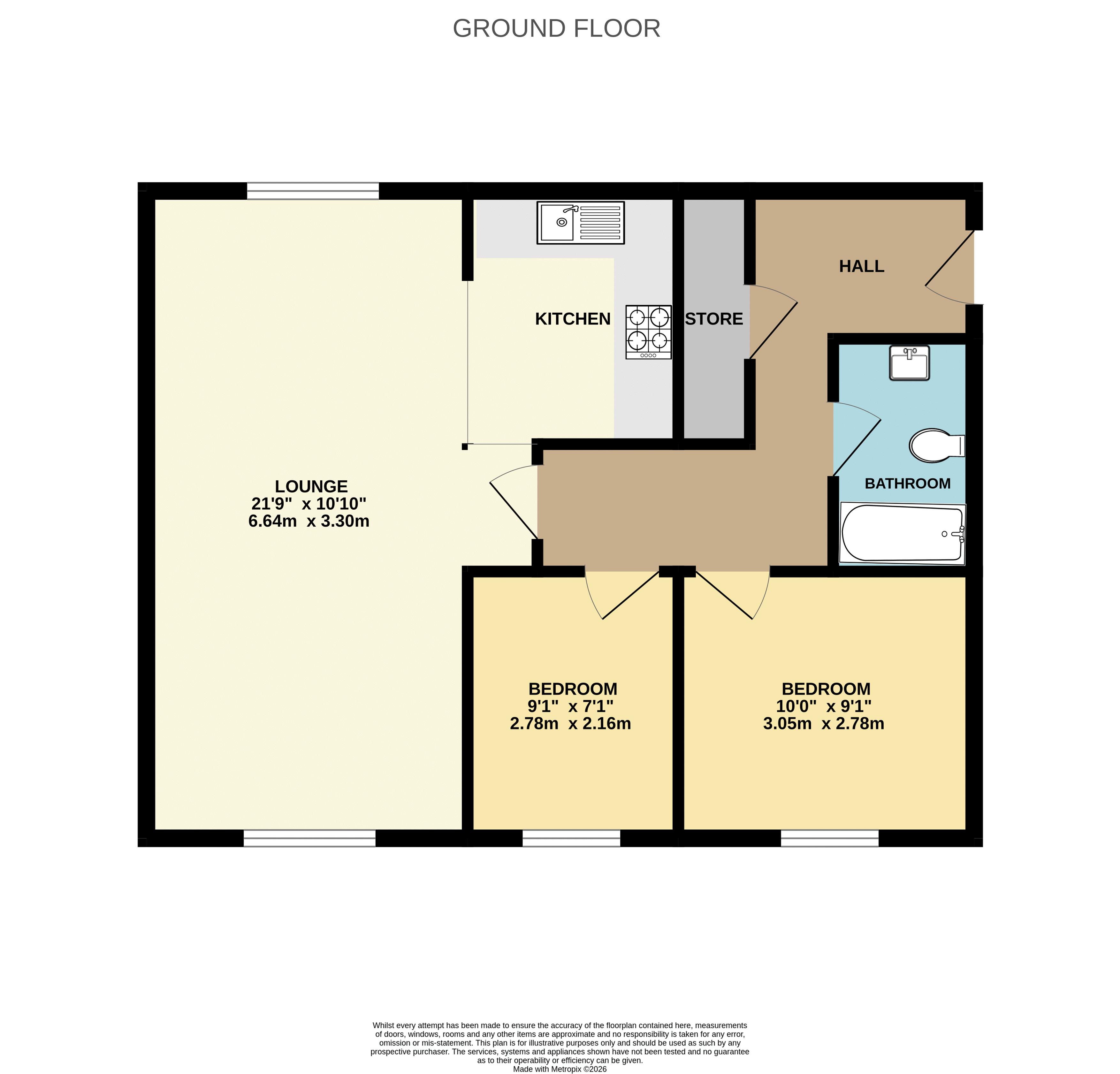 15, Knightswood Court, Liverpool floorplan