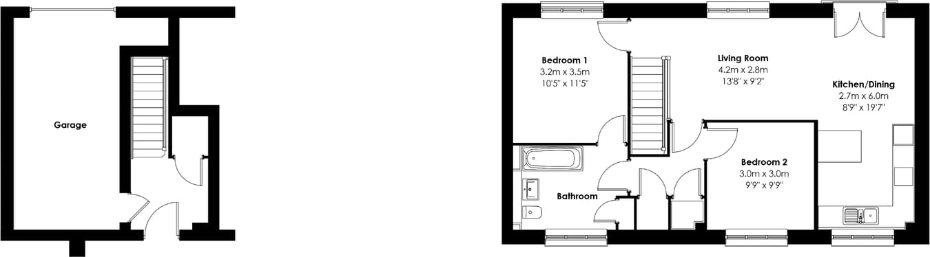 The Crook, Shepherds Green, Everton Road, Lymington floorplan