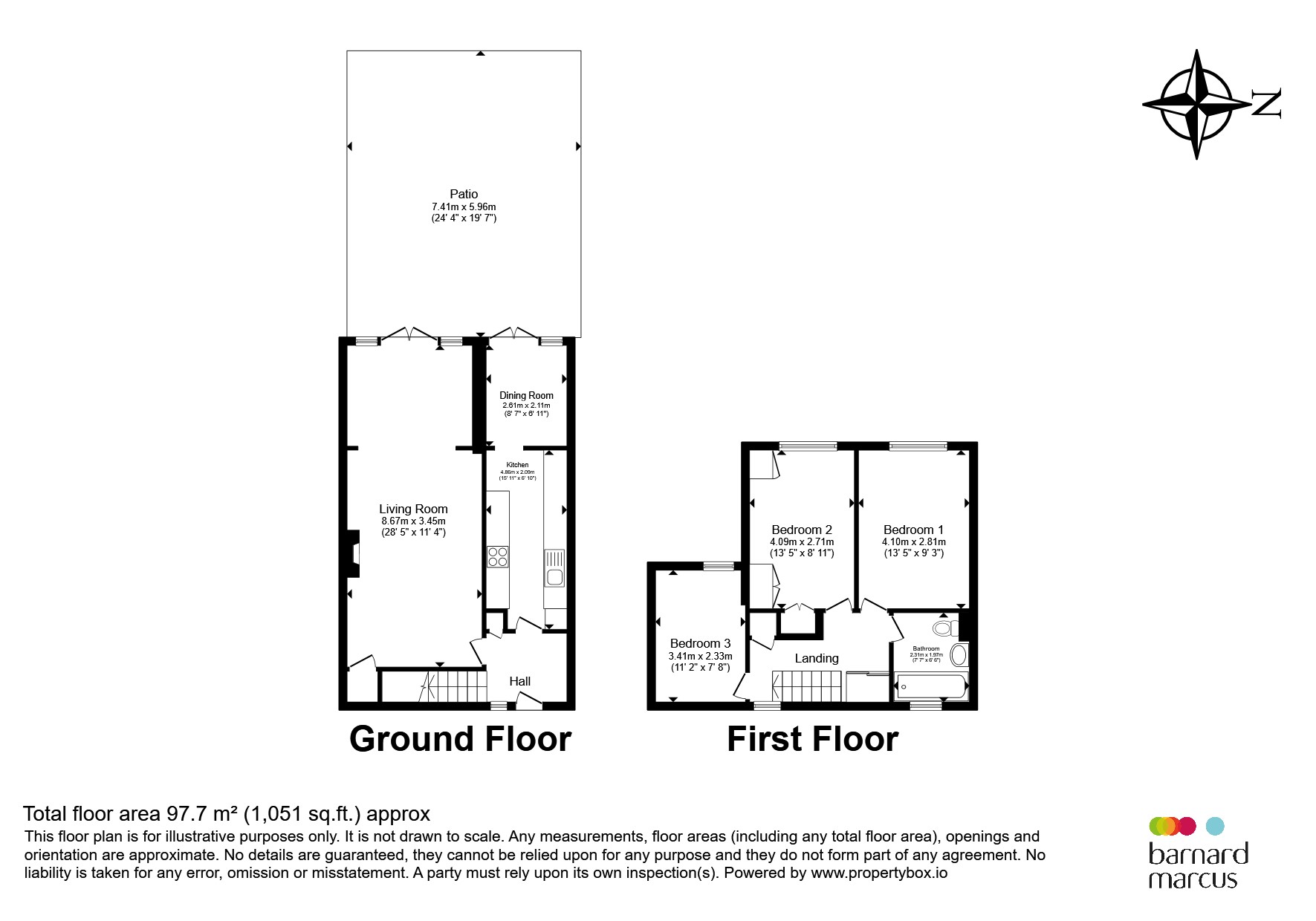 91, Manor Grove, London floorplan