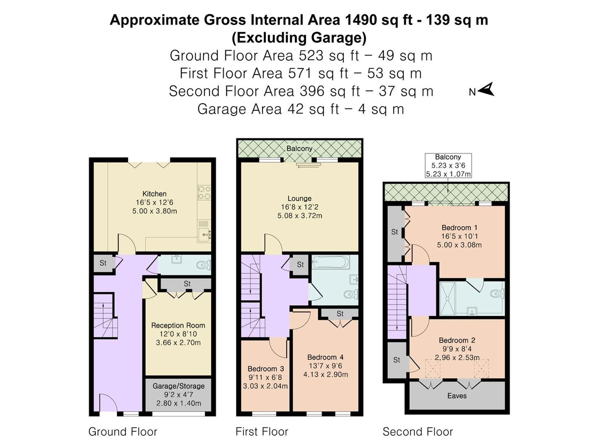 6 Kingfisher Close, Broxbourne floorplan