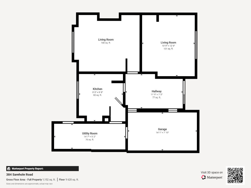 384, Sarehole Road, Birmingham floorplan