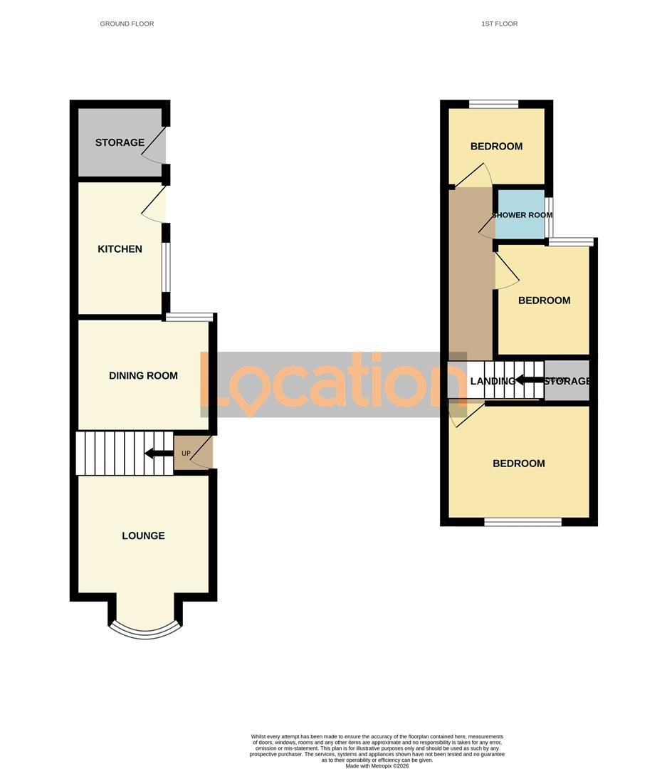 36, Milton Street, Mansfield floorplan