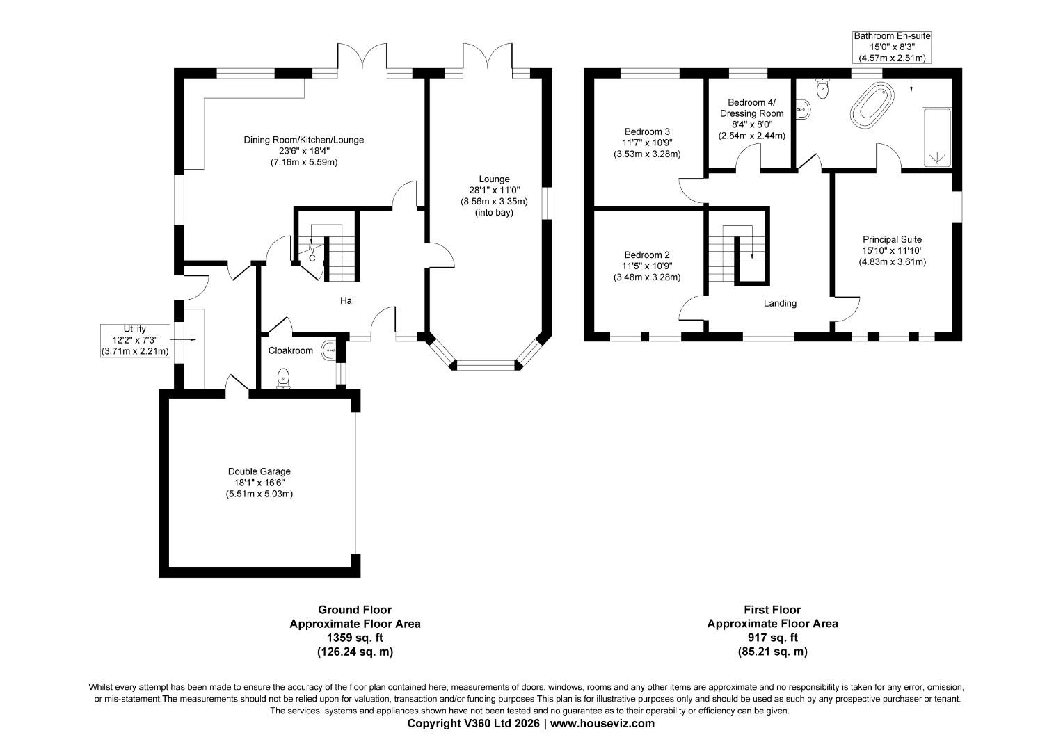 3, Church Lane, Great Sutton floorplan